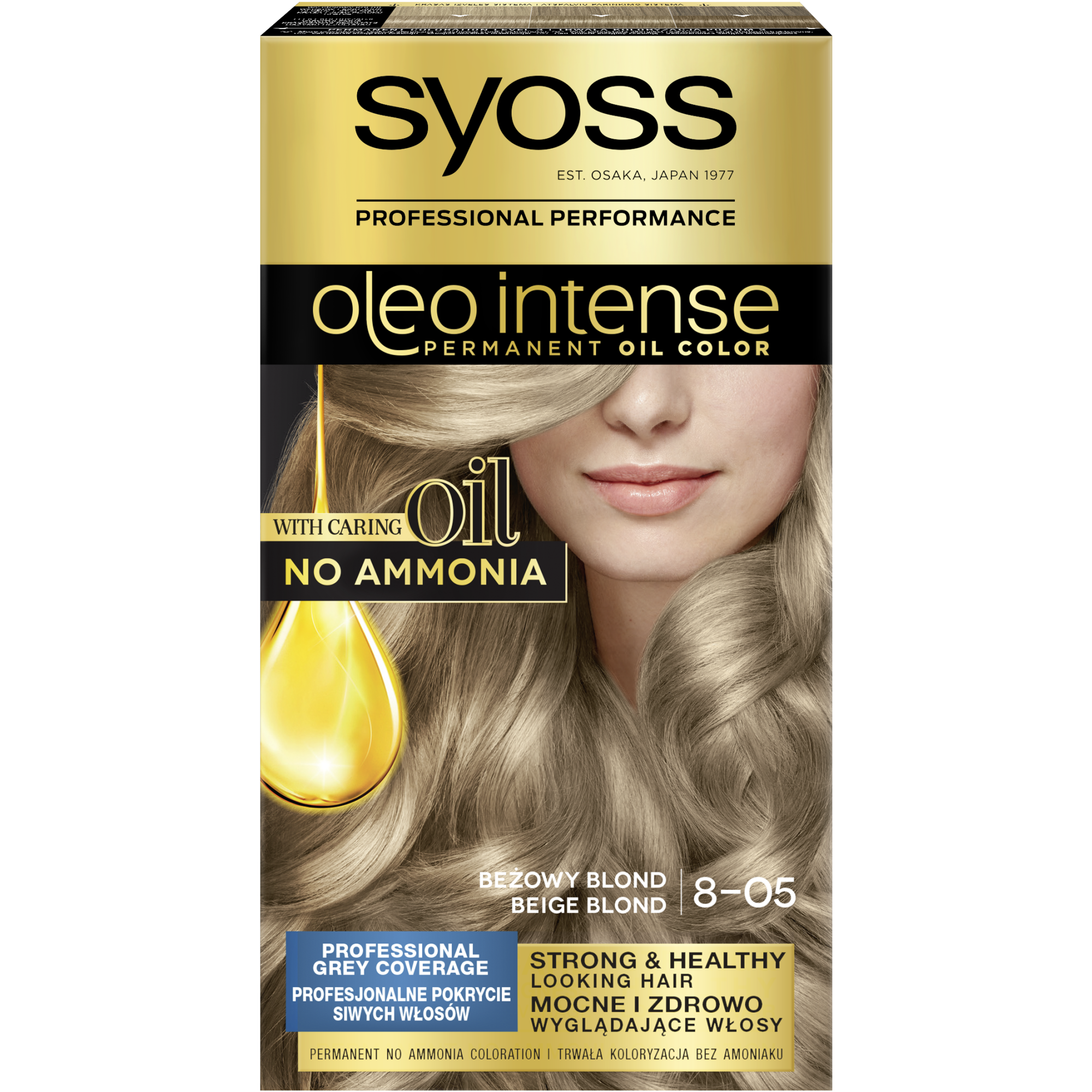 Syoss Oleo Krem Koloryzujący Beżowy Blond 8-05