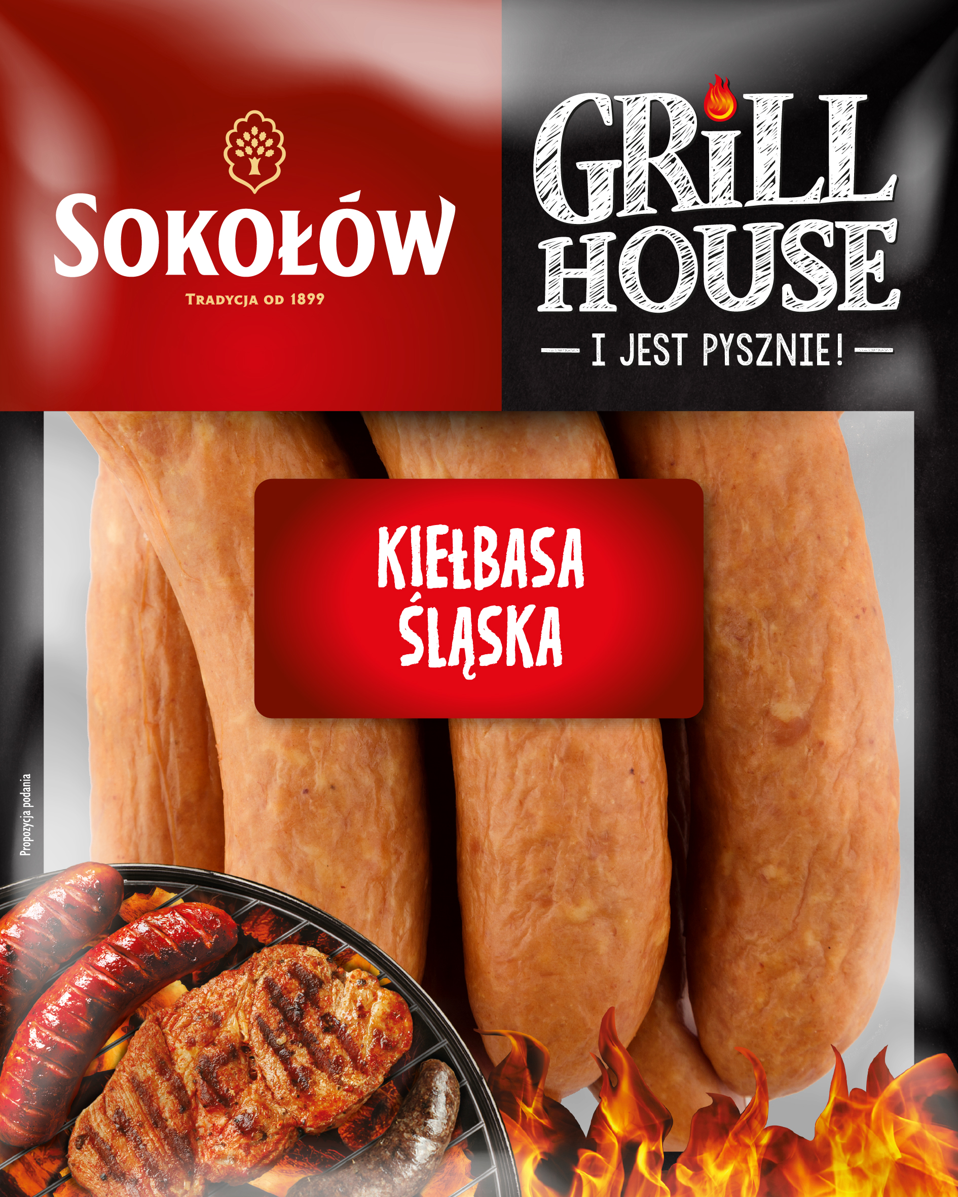 Kiełbasa Śląska Ok 800G Sokołów