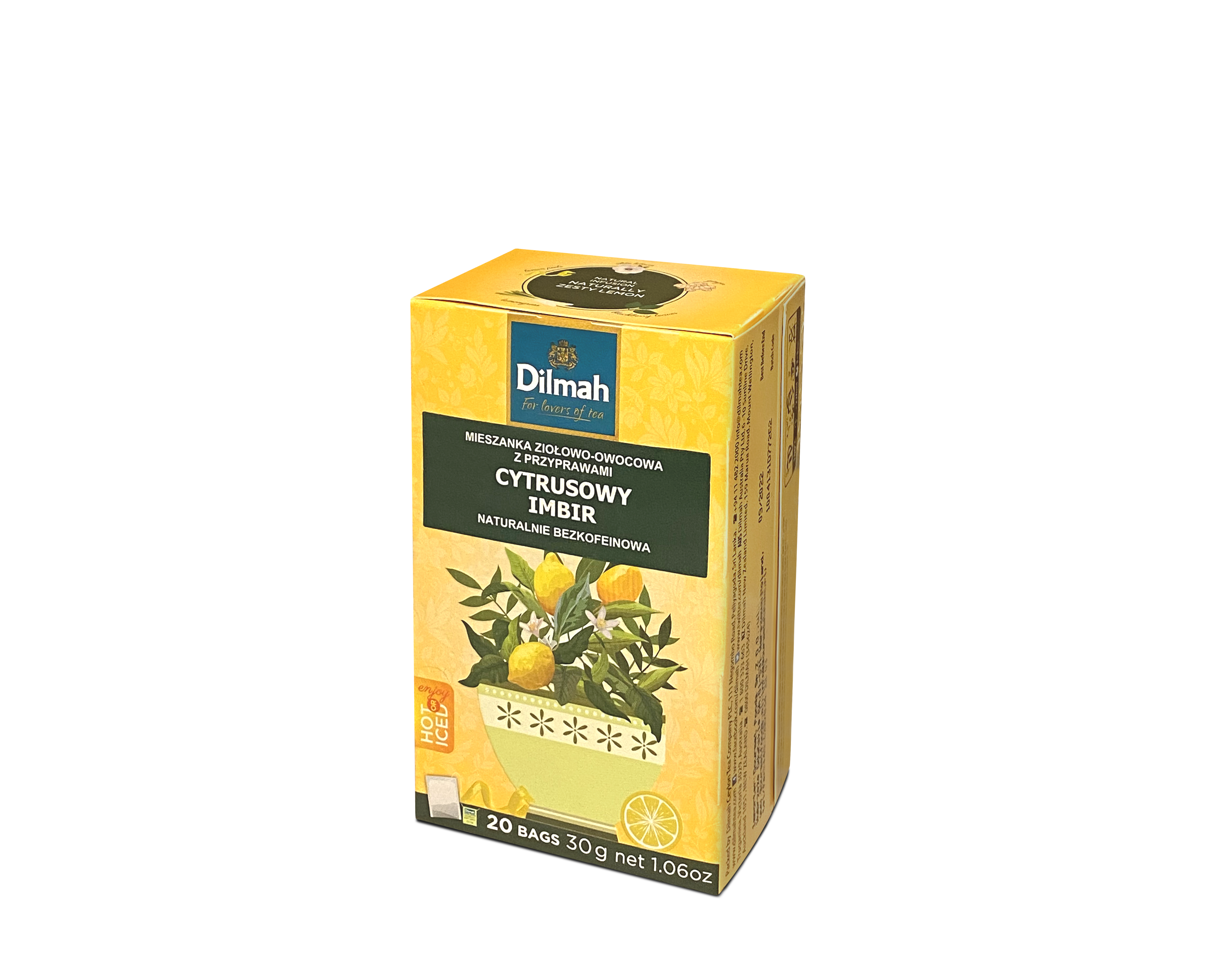 Dilmah Naturally Zesty Lemon [20X1,5G]