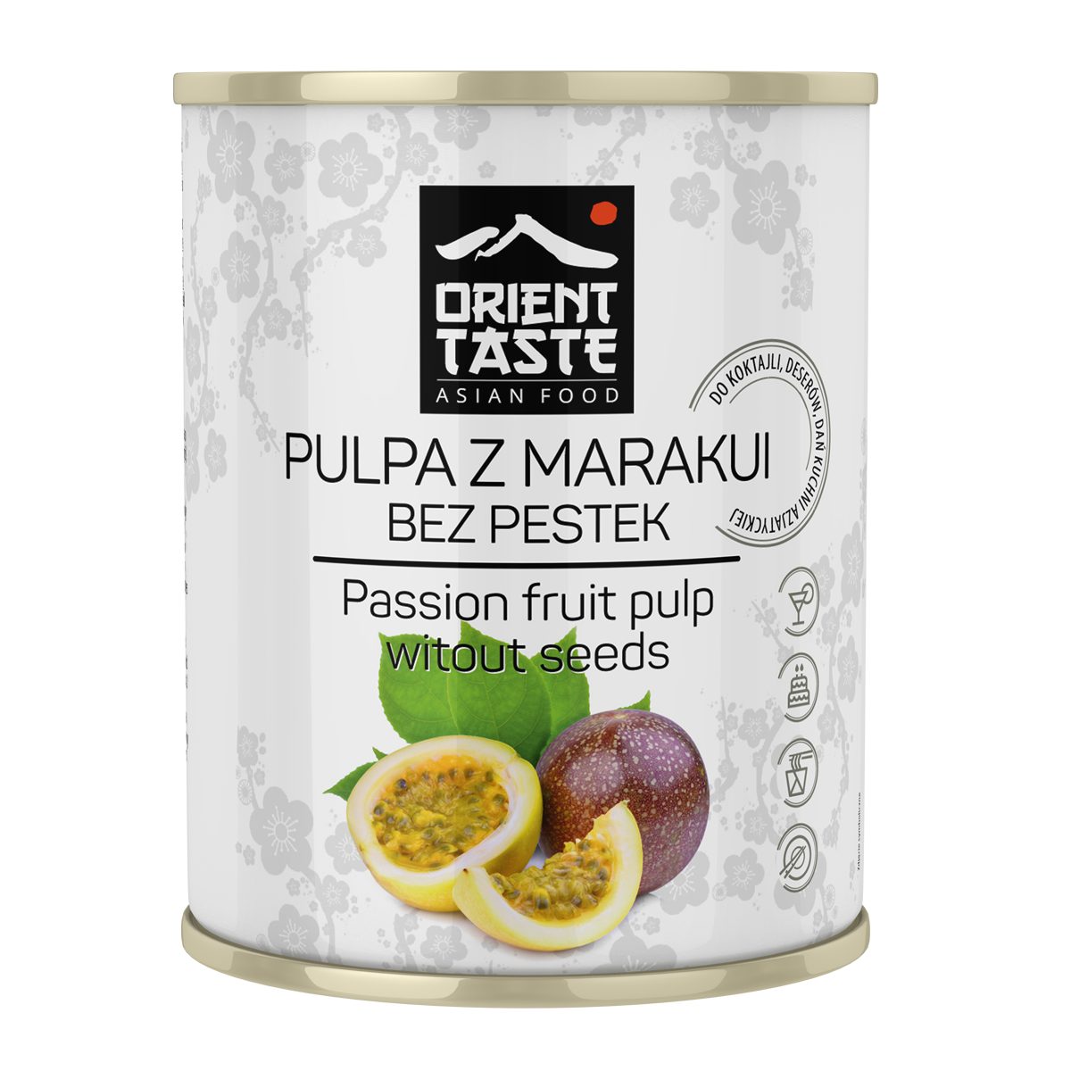 Pulpa Z Marakui Bez Pestek 860G Orient Taste