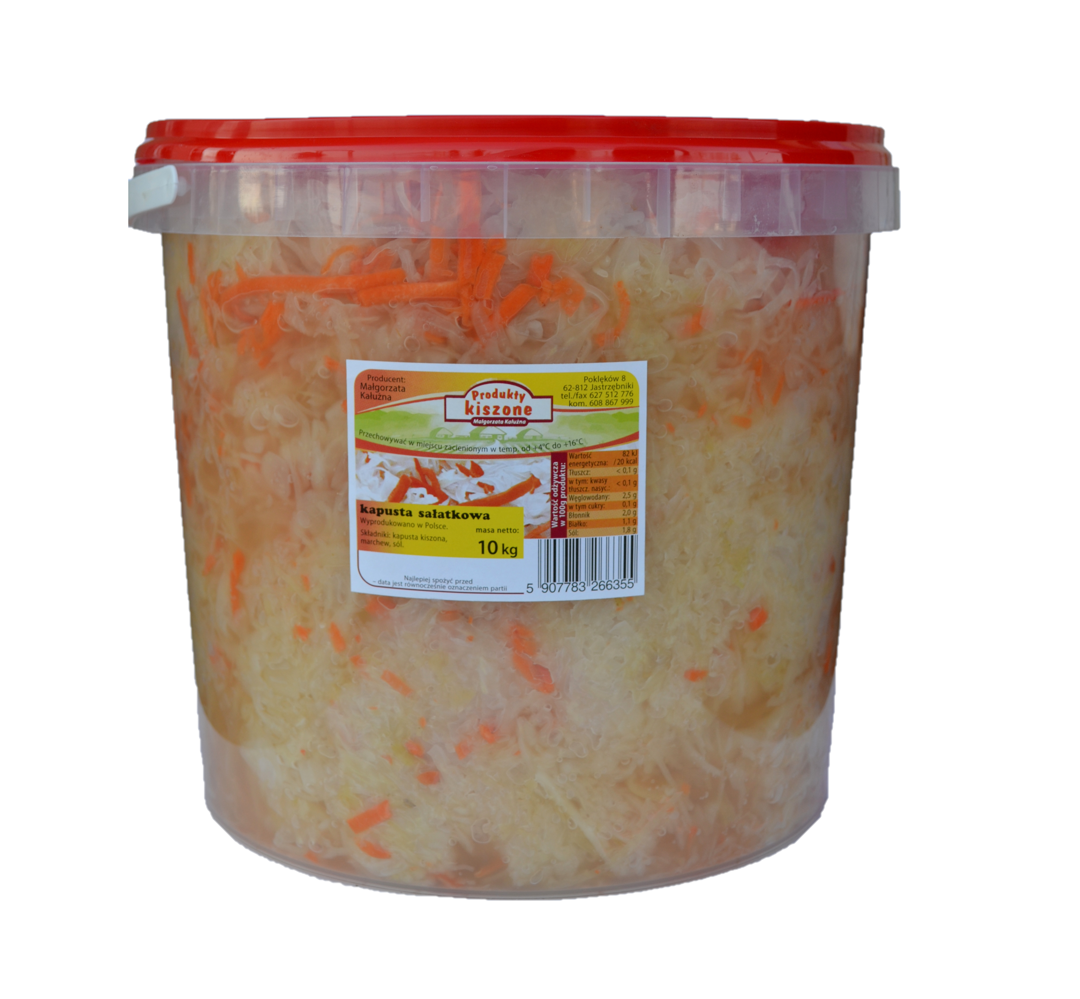 Kapusta Sałatkowa Polska 10Kg Małgorzata Kałużna