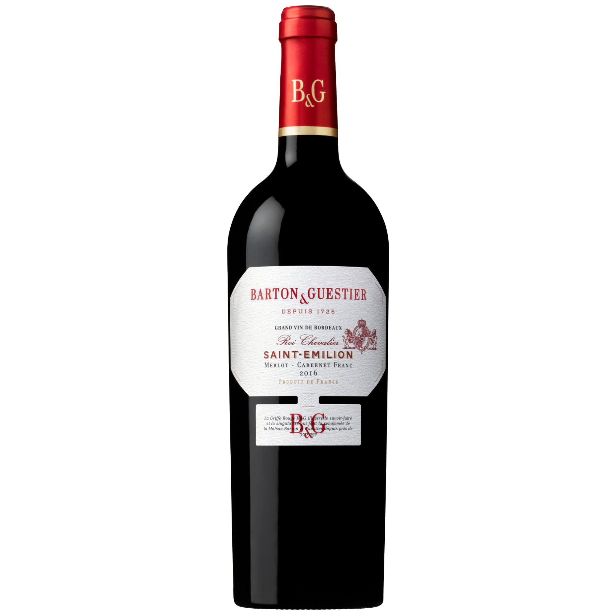 Barton & Guestier Aop St-Emilion 750 Ml Czerwone Wytrawne