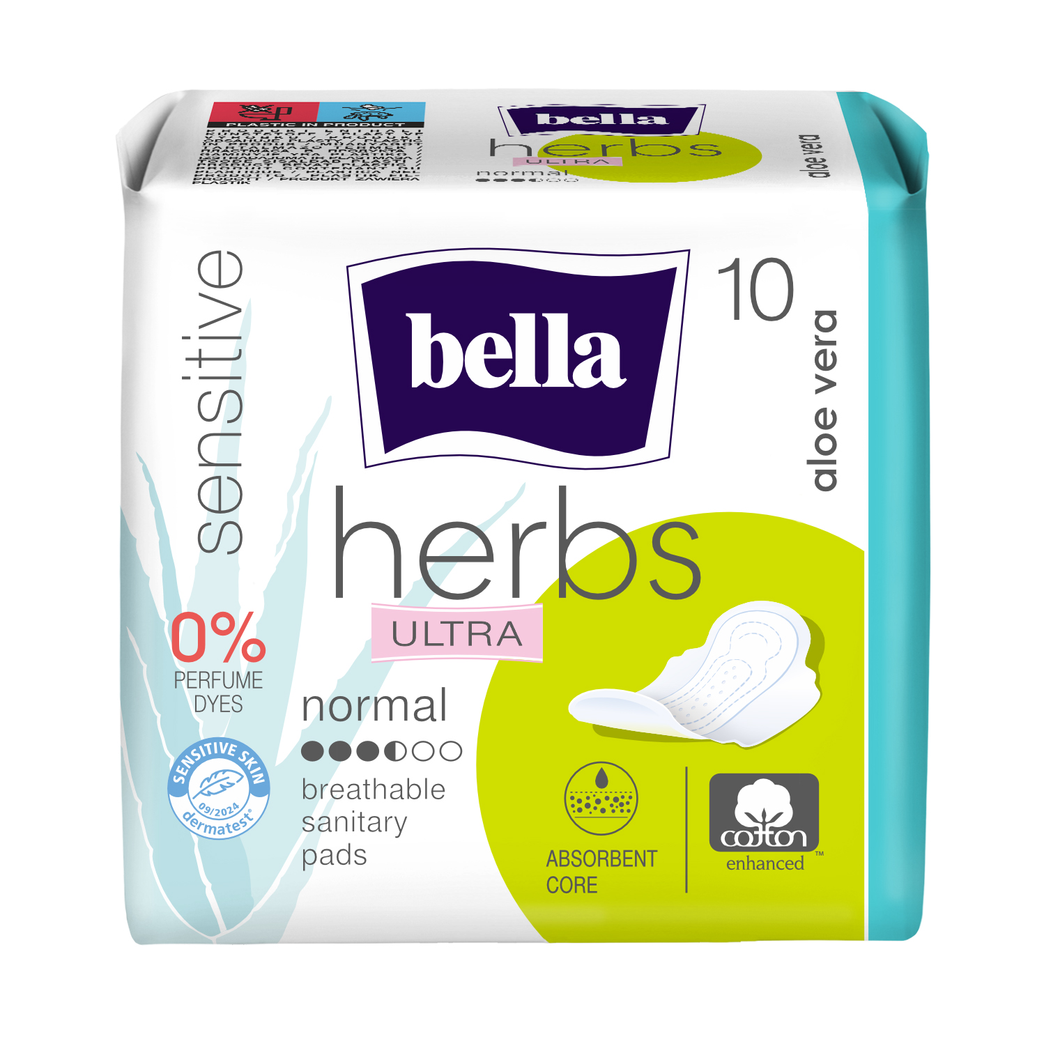 Podpaski Bella Herbs Ultra Normal A10