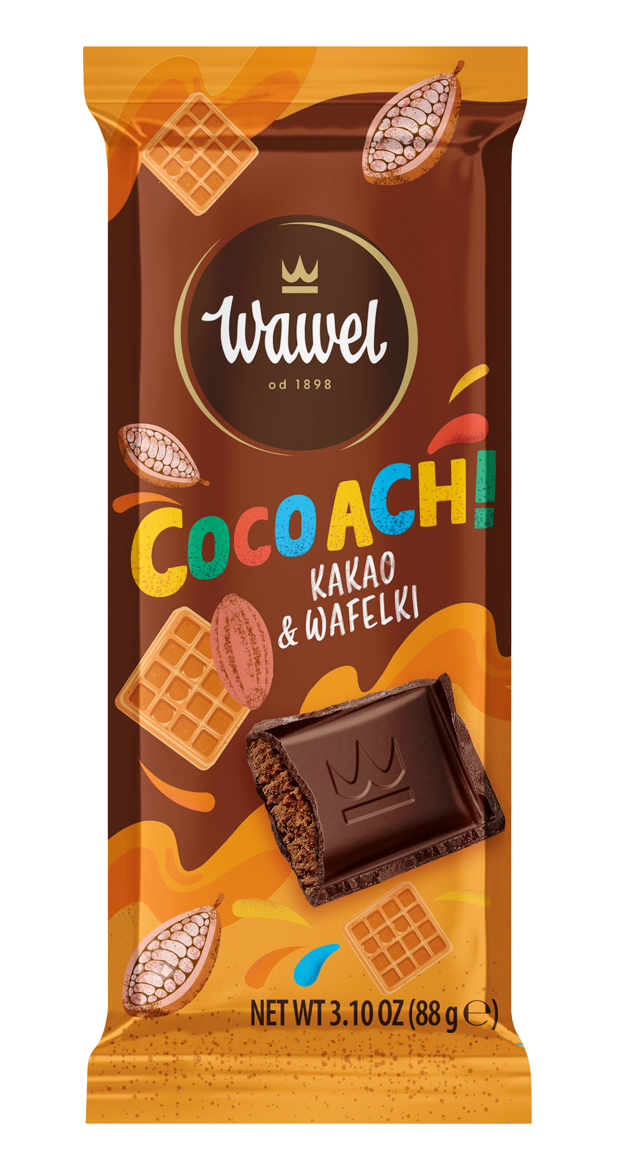Wawel Cocoach! Kakao&Wafelki 88G