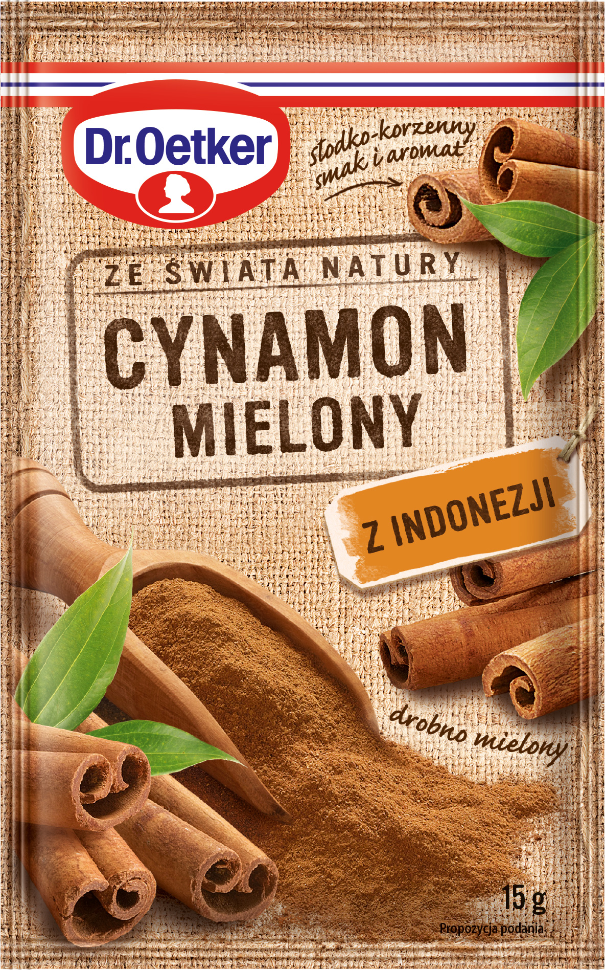 Dr. Oetker Cynamon Mielony Z Indonezji 15 G