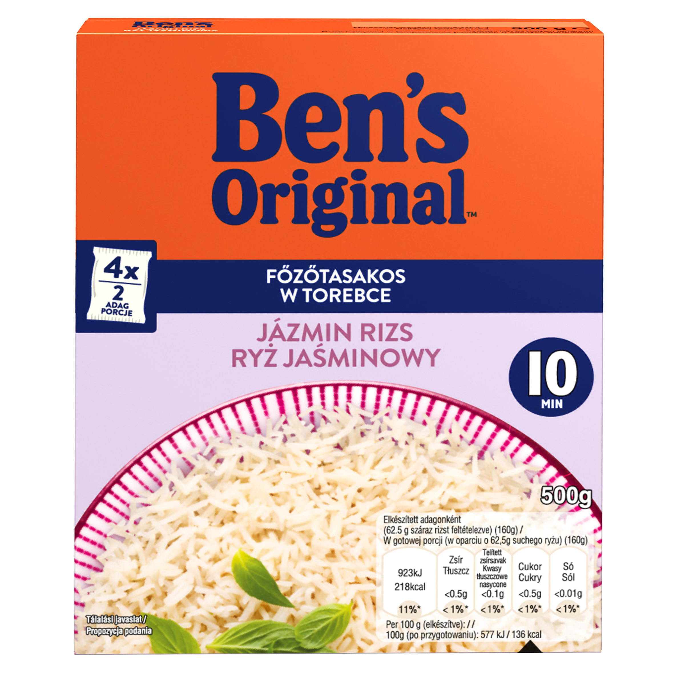 Ben'S Ryż Jaśminowy Torebka 500G