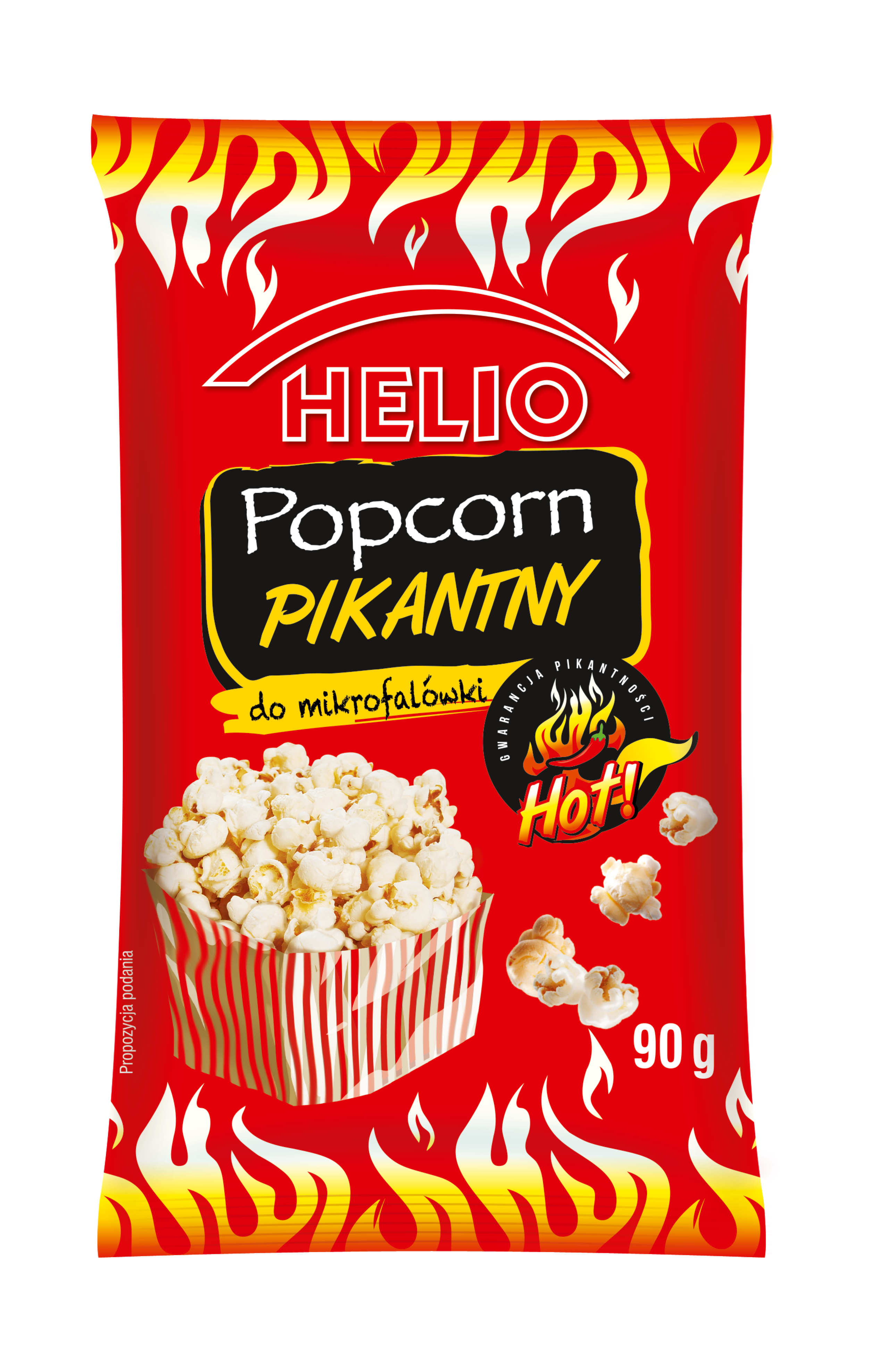 Popcorn Do Mikrofalówki Pikantny 90 G Helio