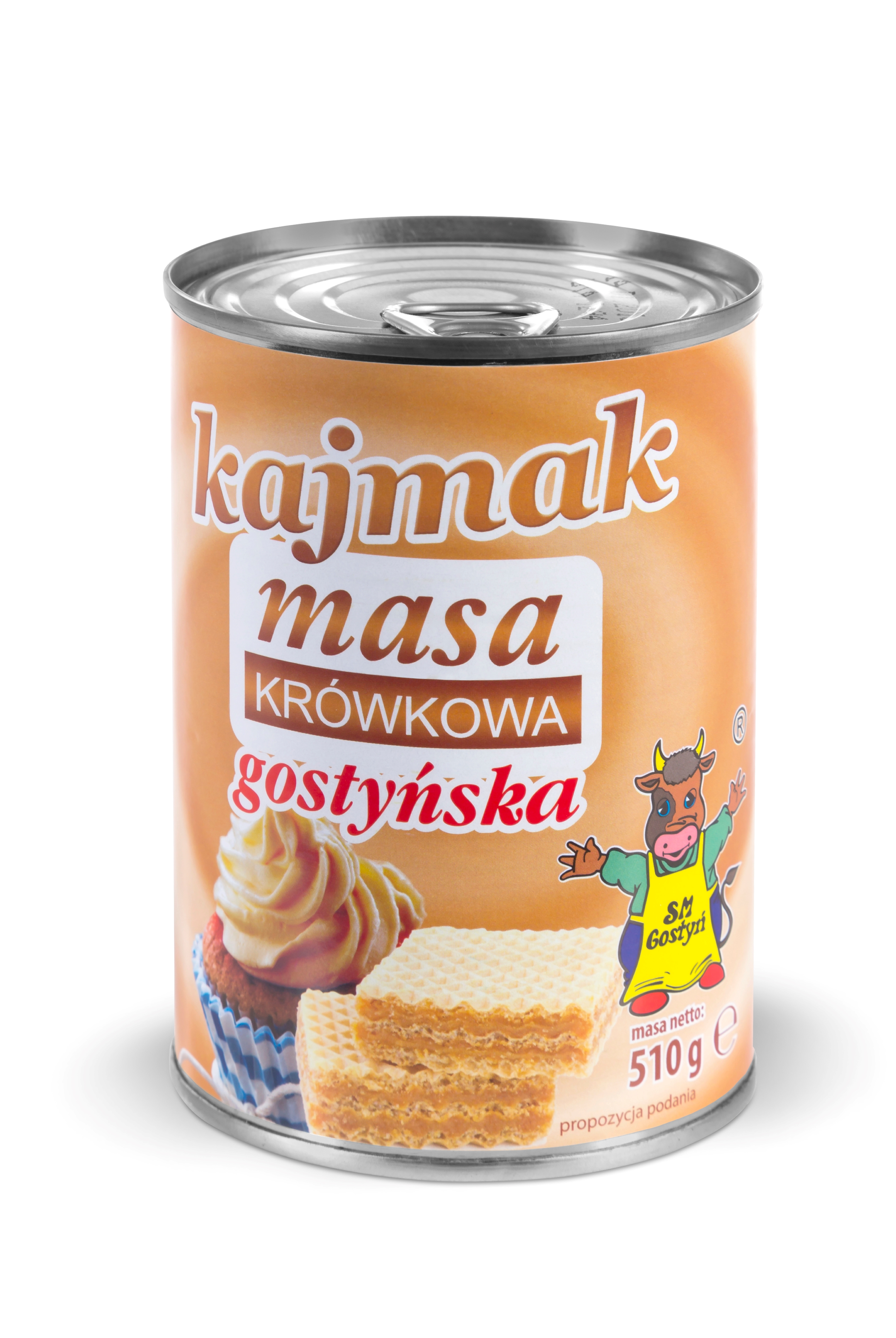 Spółdzielnia Mleczarska W Gostyniu. Kajmak Masa Krówkowa Gostyńska 510G