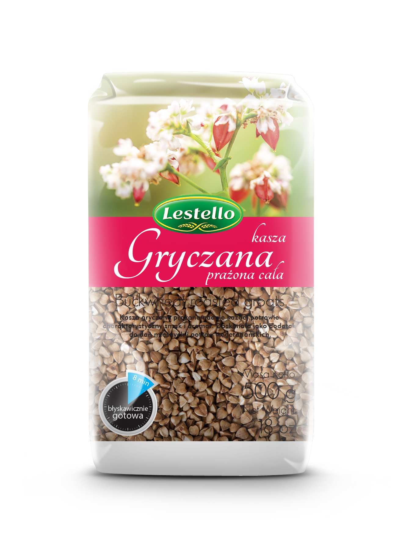 Lestello Kasza Gryczana Prażona 500 G