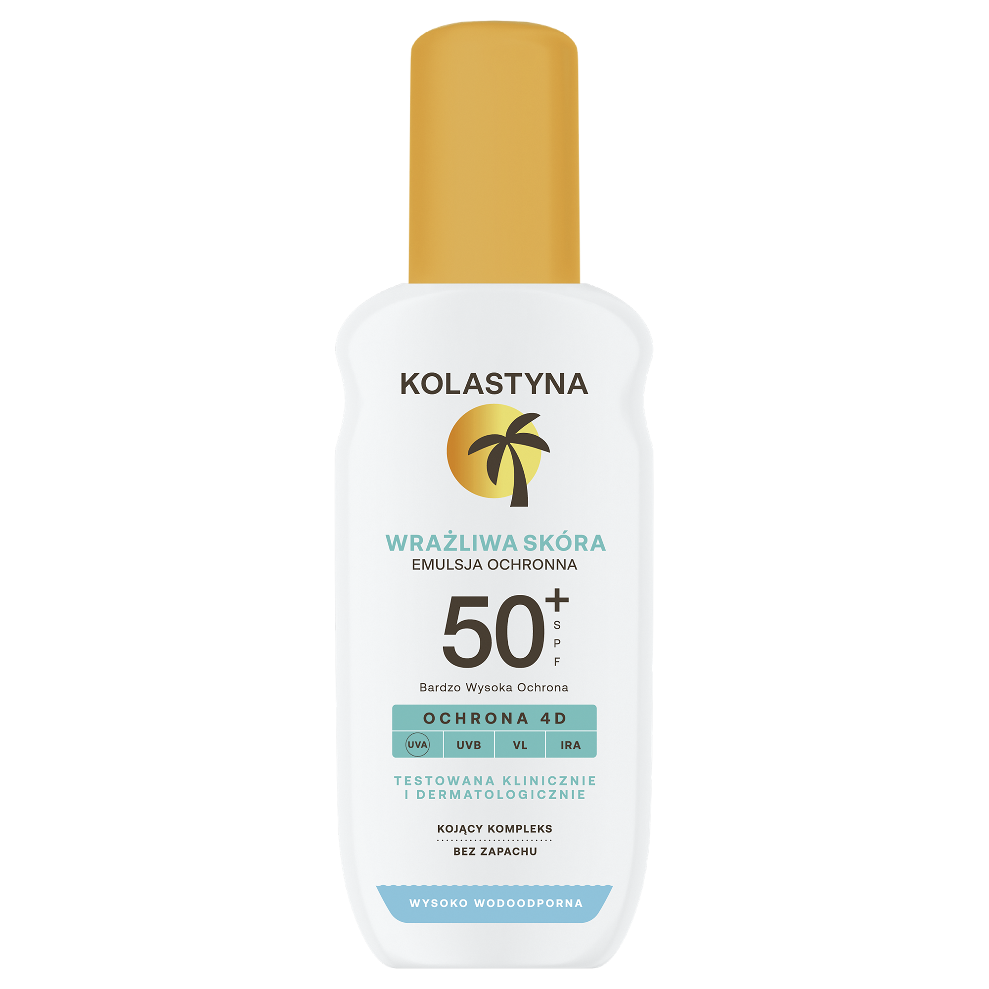 Kolastyna Wrażliwa Skóra Emulsja Do Opalania W Sprayu Spf50+, 150 Ml