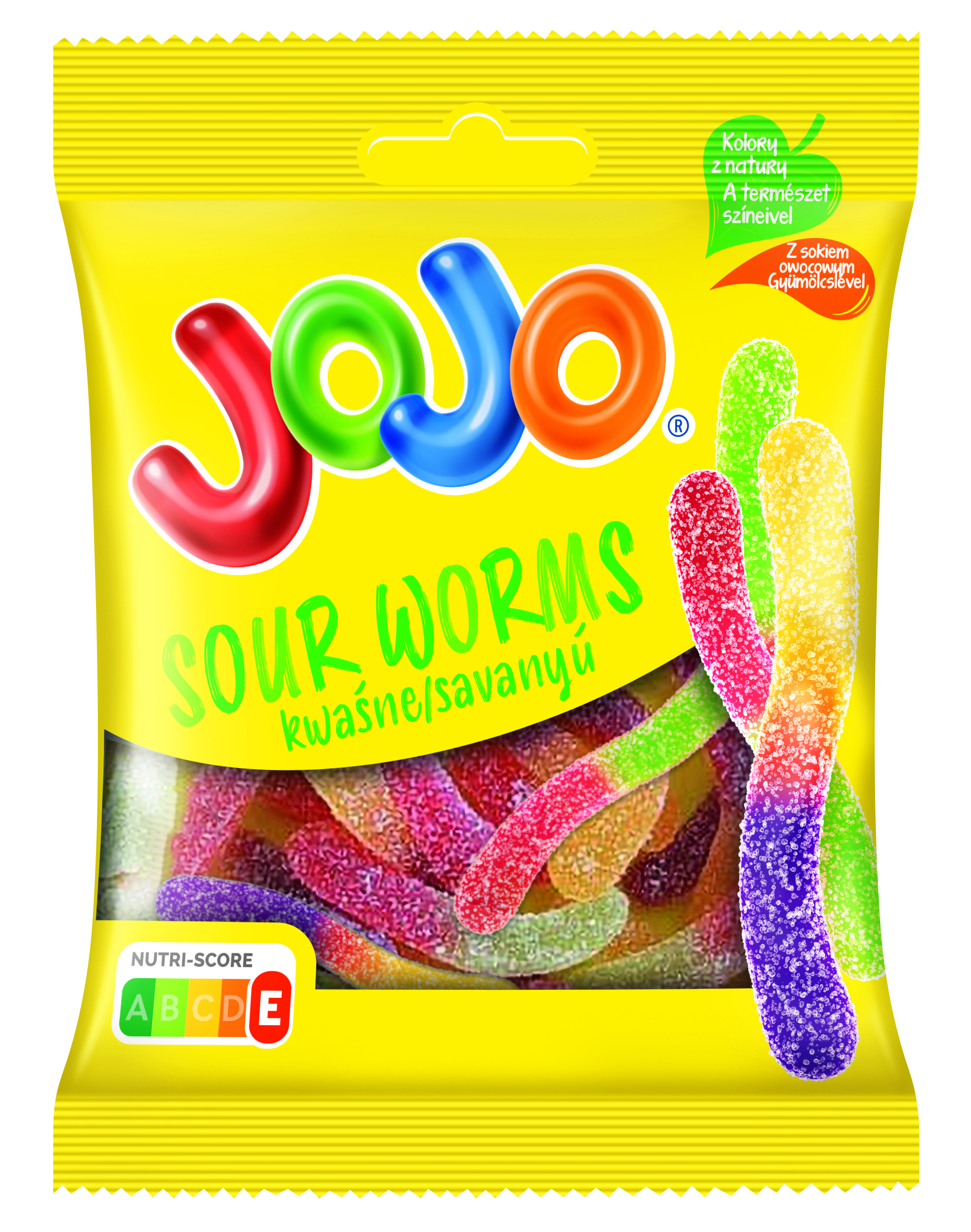 Jojo Żelki Sour Worm 80G
