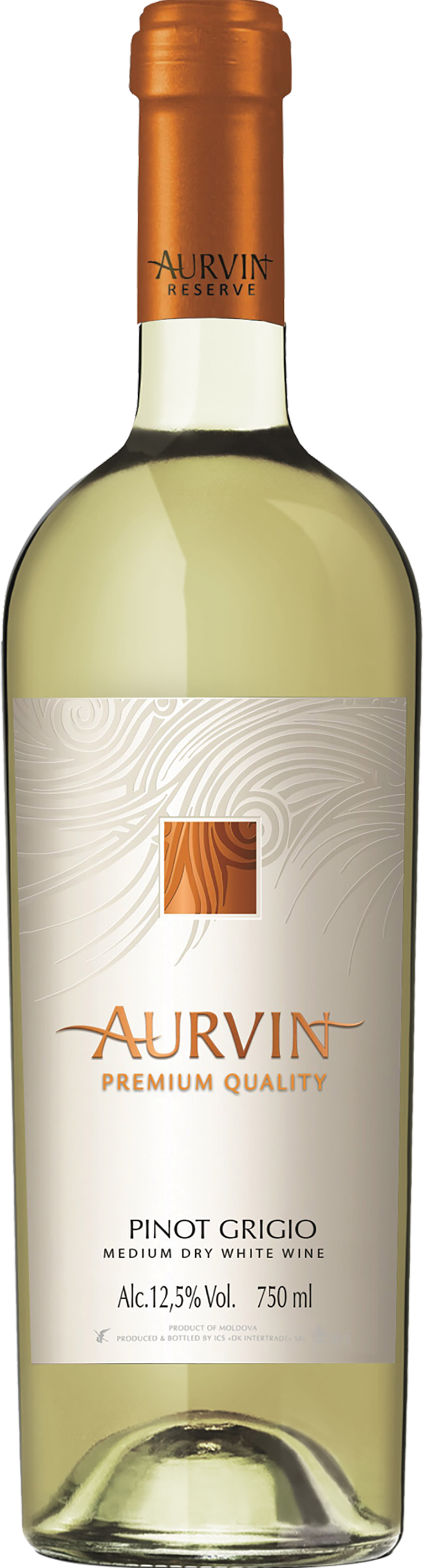 Aurvin Pinot Grigio Białe Półwytrawne 750 Ml