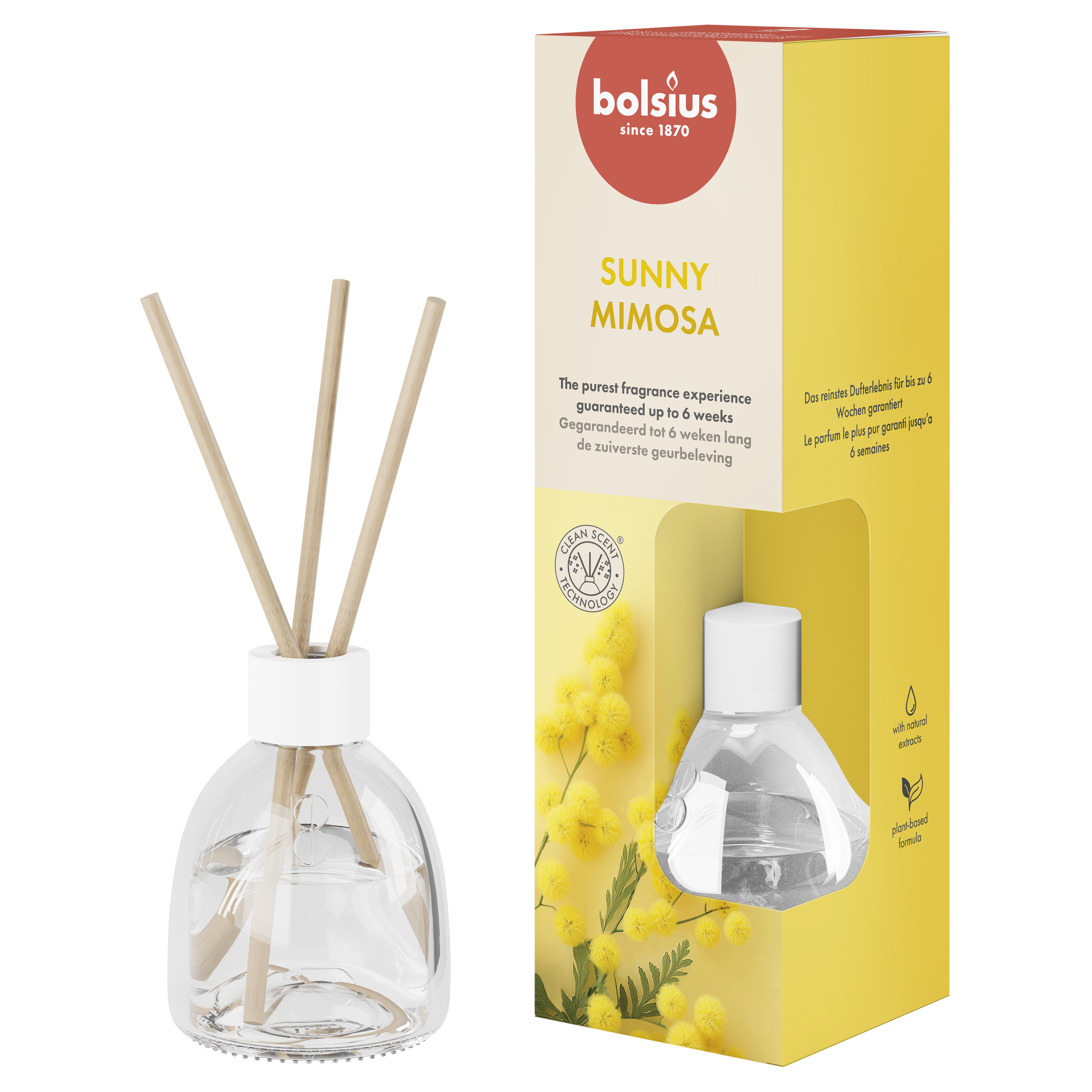 Bolsius Dyfuzor Zapachowy 60Ml True Scents Mimoza