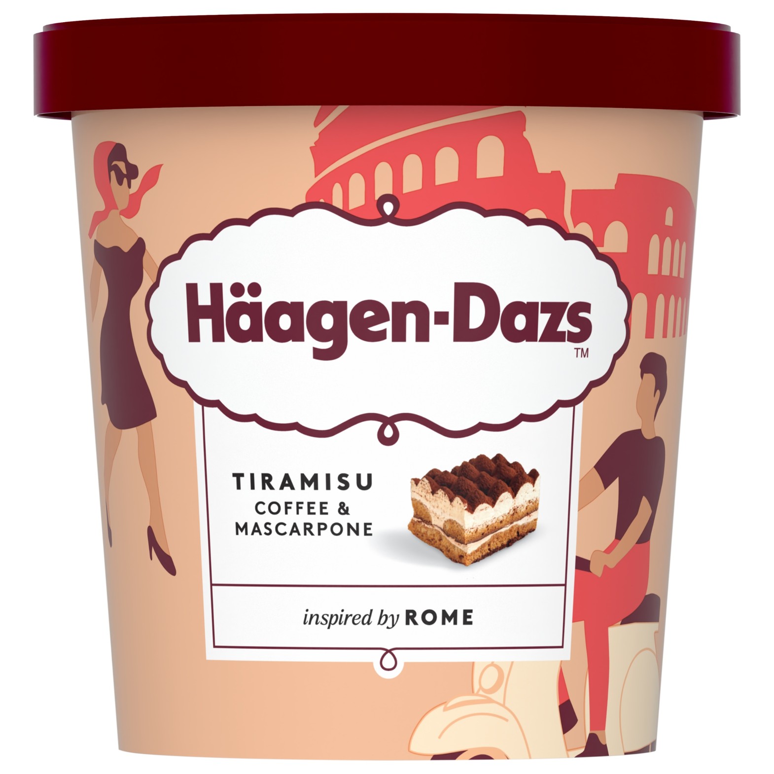 Lody Haagen-Dazs Tiramisu Rome 420Ml