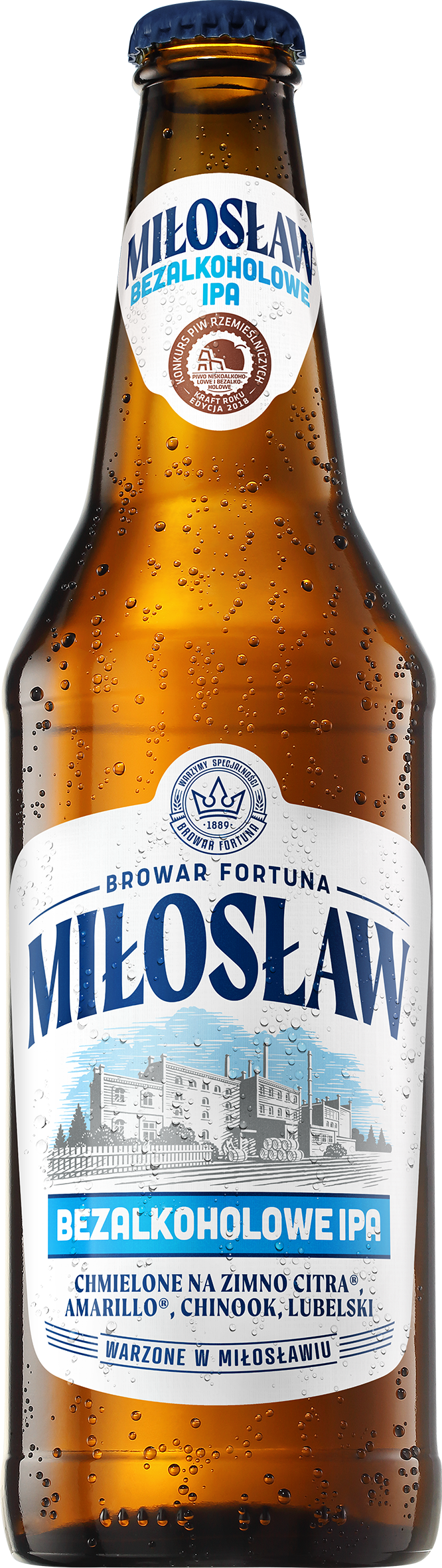 Miłosław Bezalkoholowe Ipa 500 Ml Butelka Zwrotna