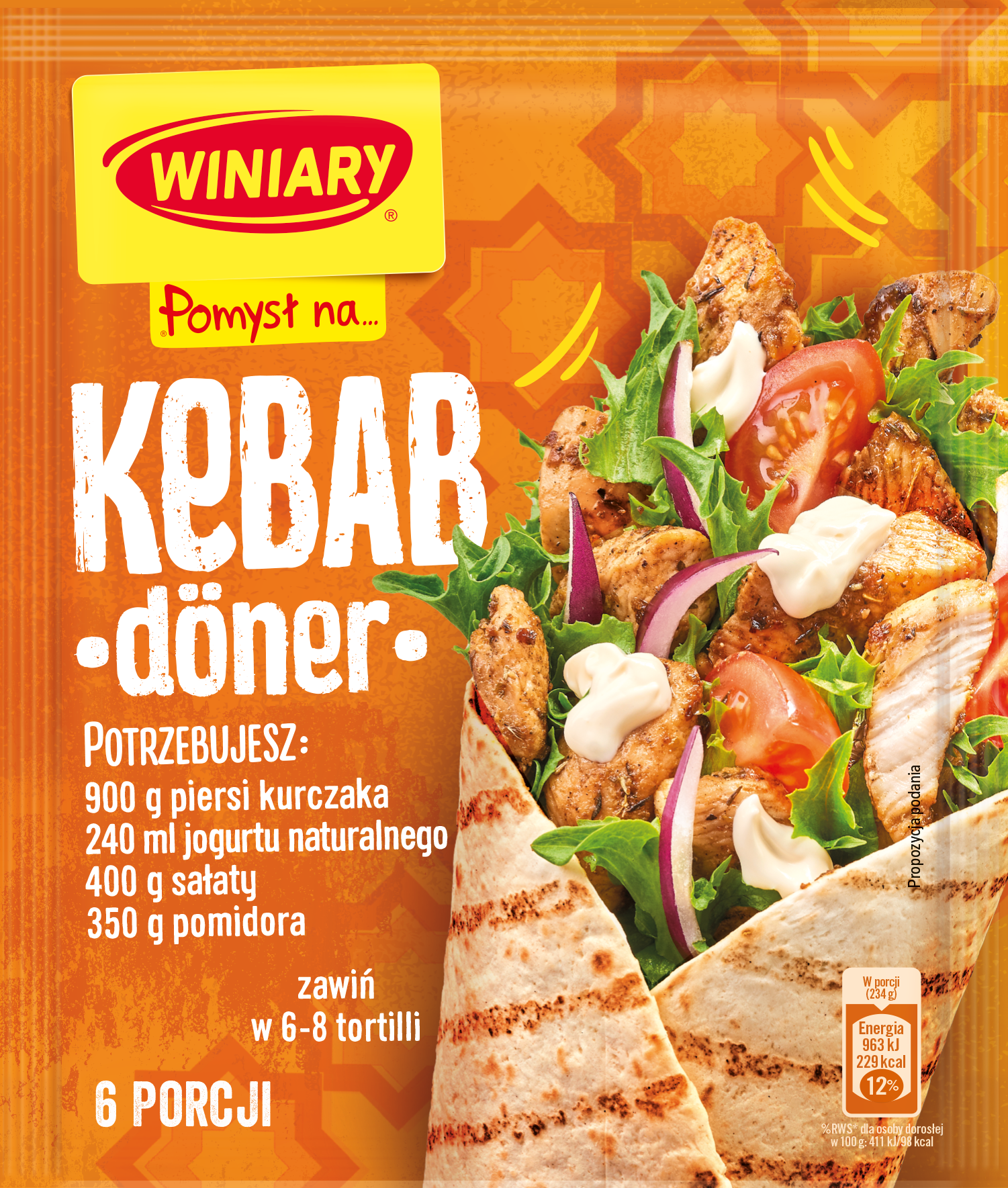 Winiary Pomysł Na Kebab 28 G