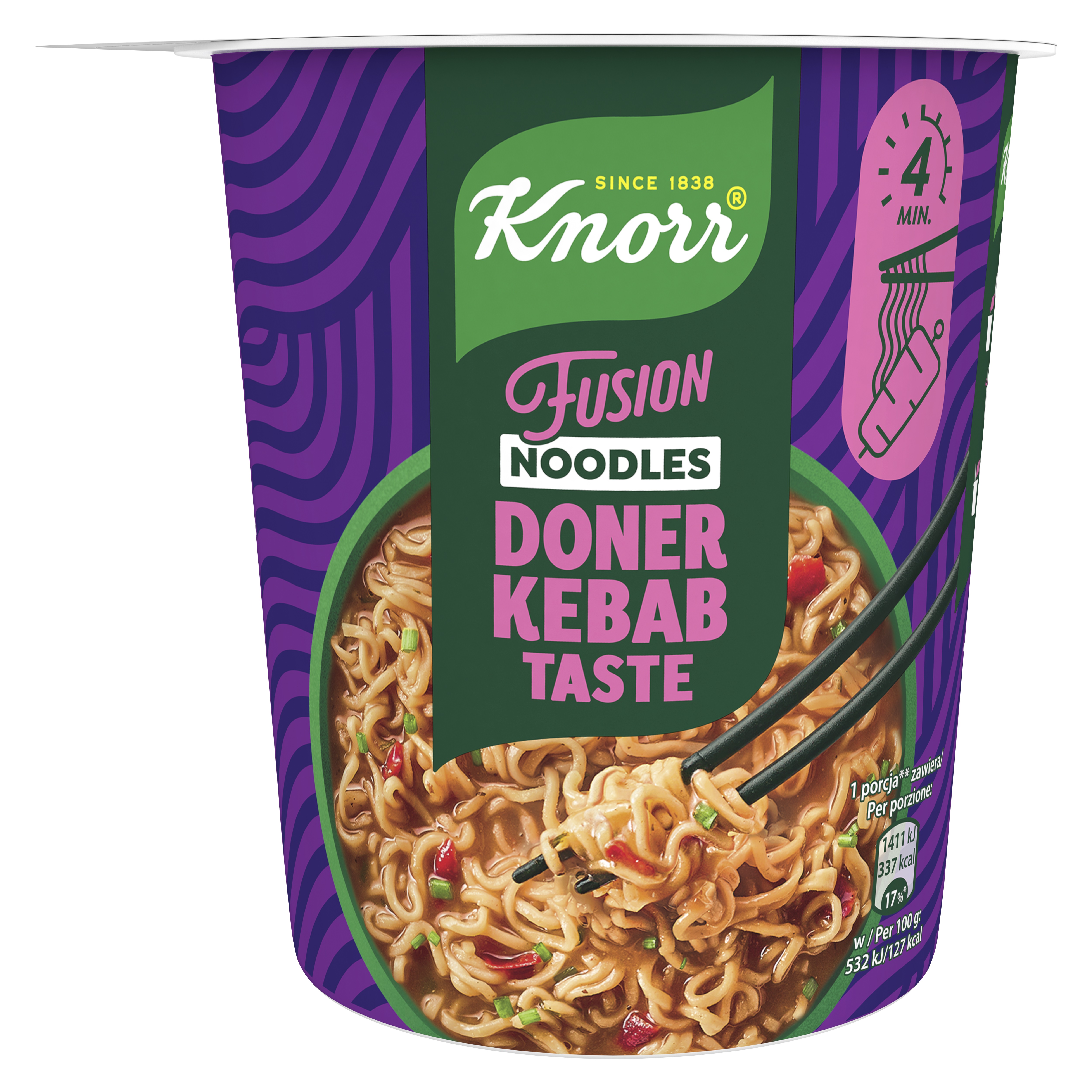 Knorr Cup Fusion Noodles Doner Kebab 80G