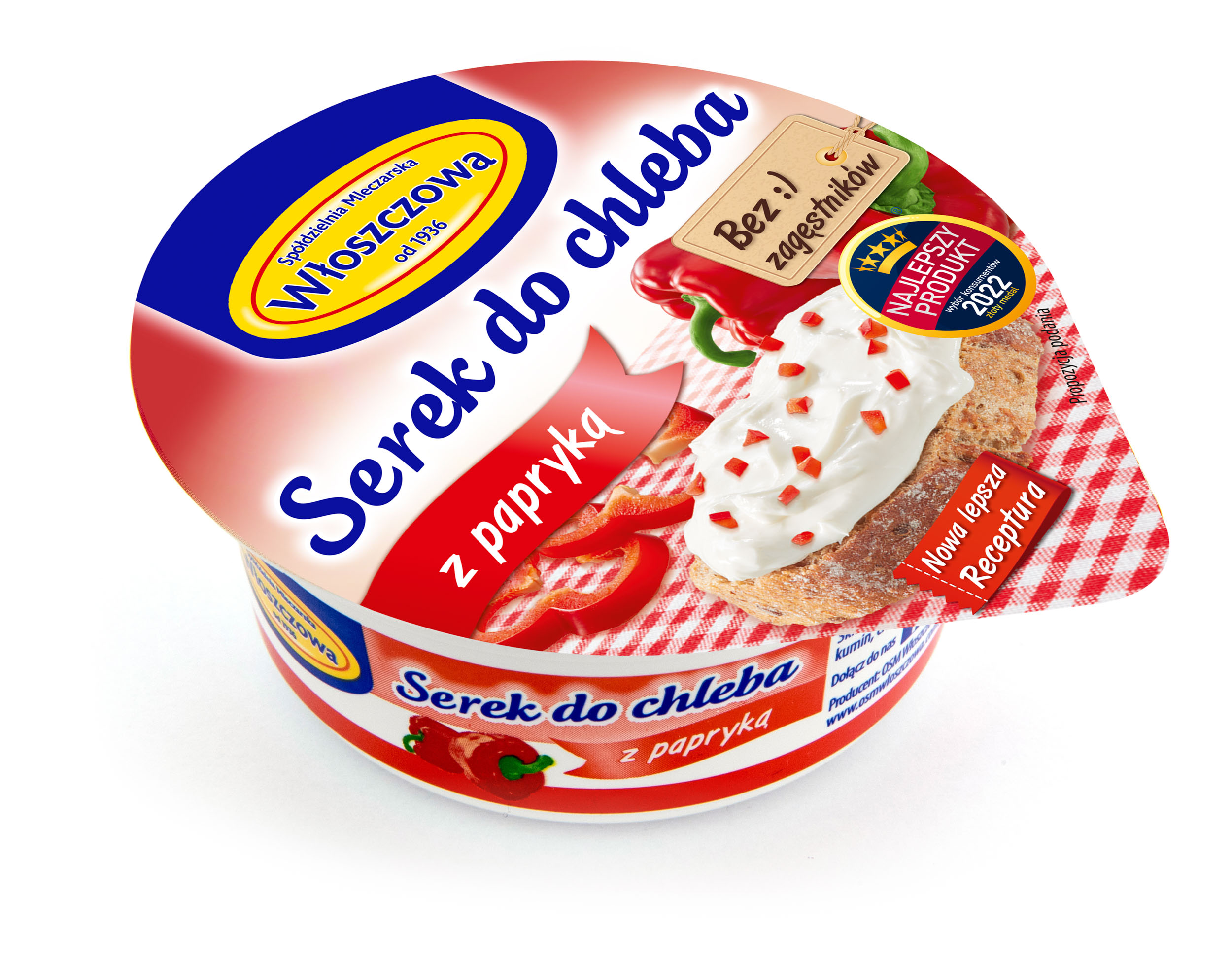 Serek Do Chleba Z Papryką 100G Włoszczowa