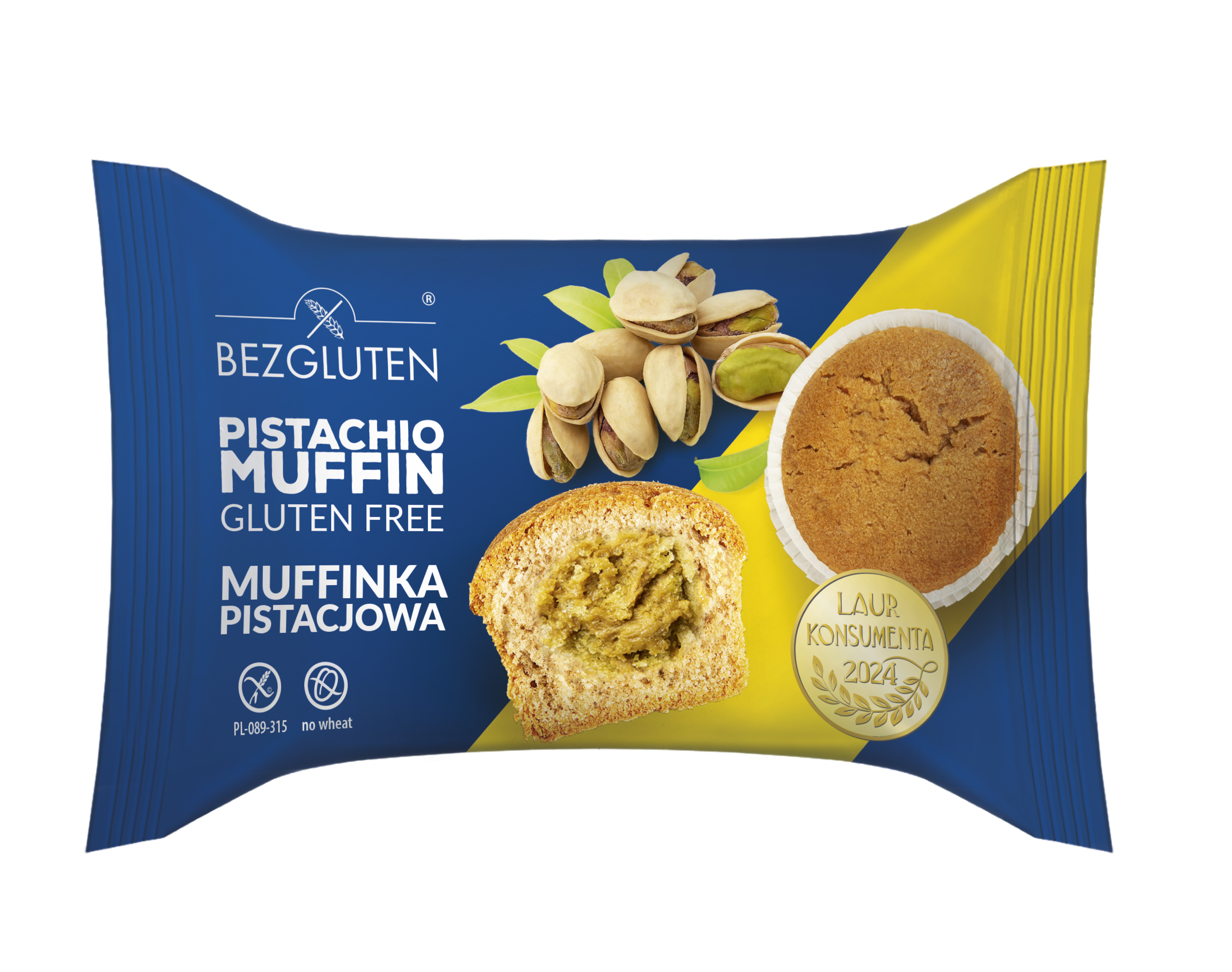 Muffinka Pistacjowa Bezgluten 60G