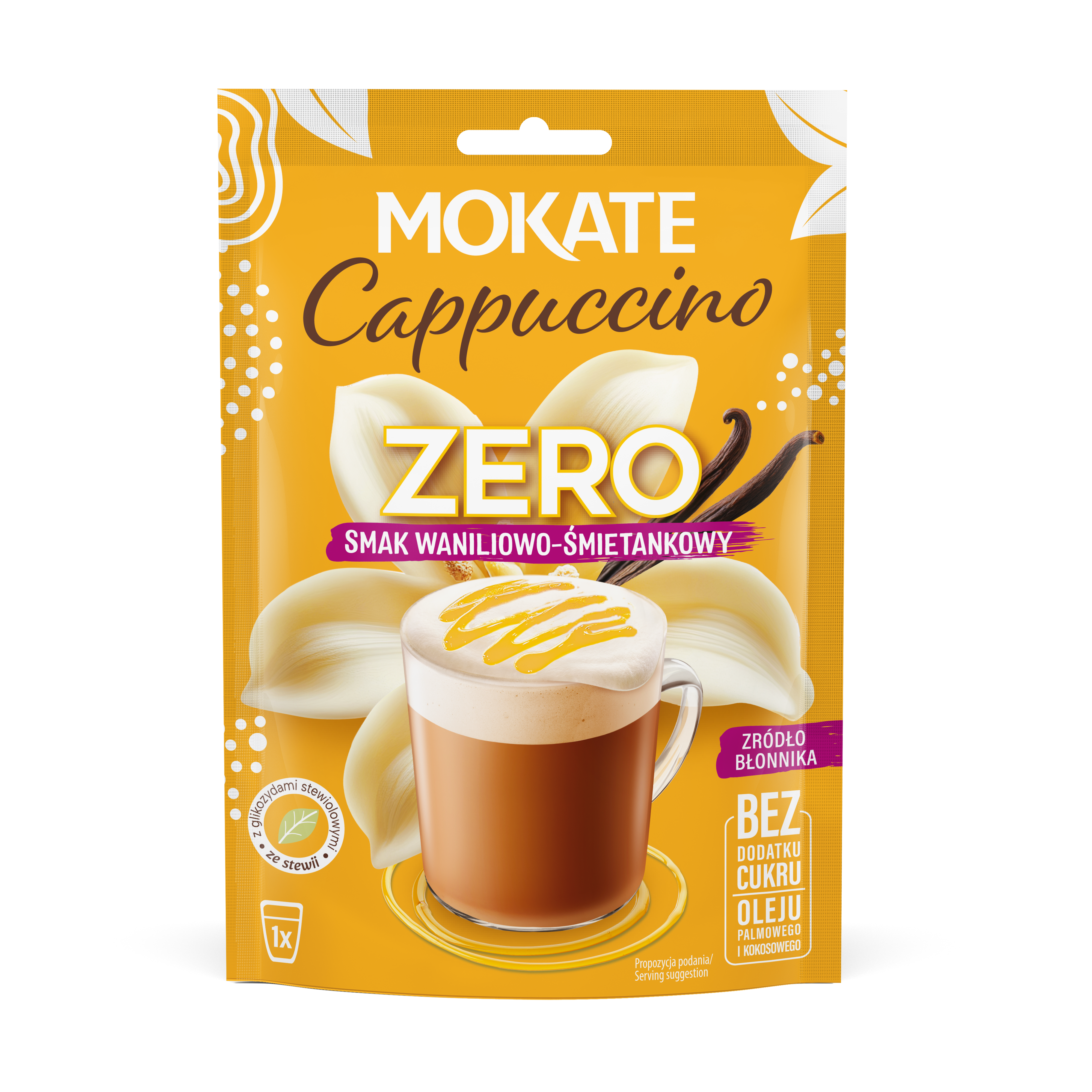 Mokate Cappuccino Smak Waniliowo Śmietankowy ( 20G )