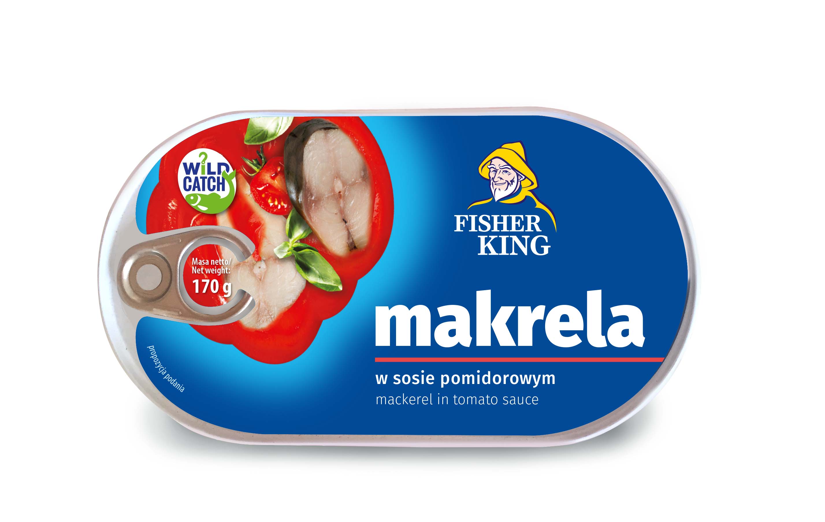 Makrela W Sosie Pomidorowym 170G Fisherking