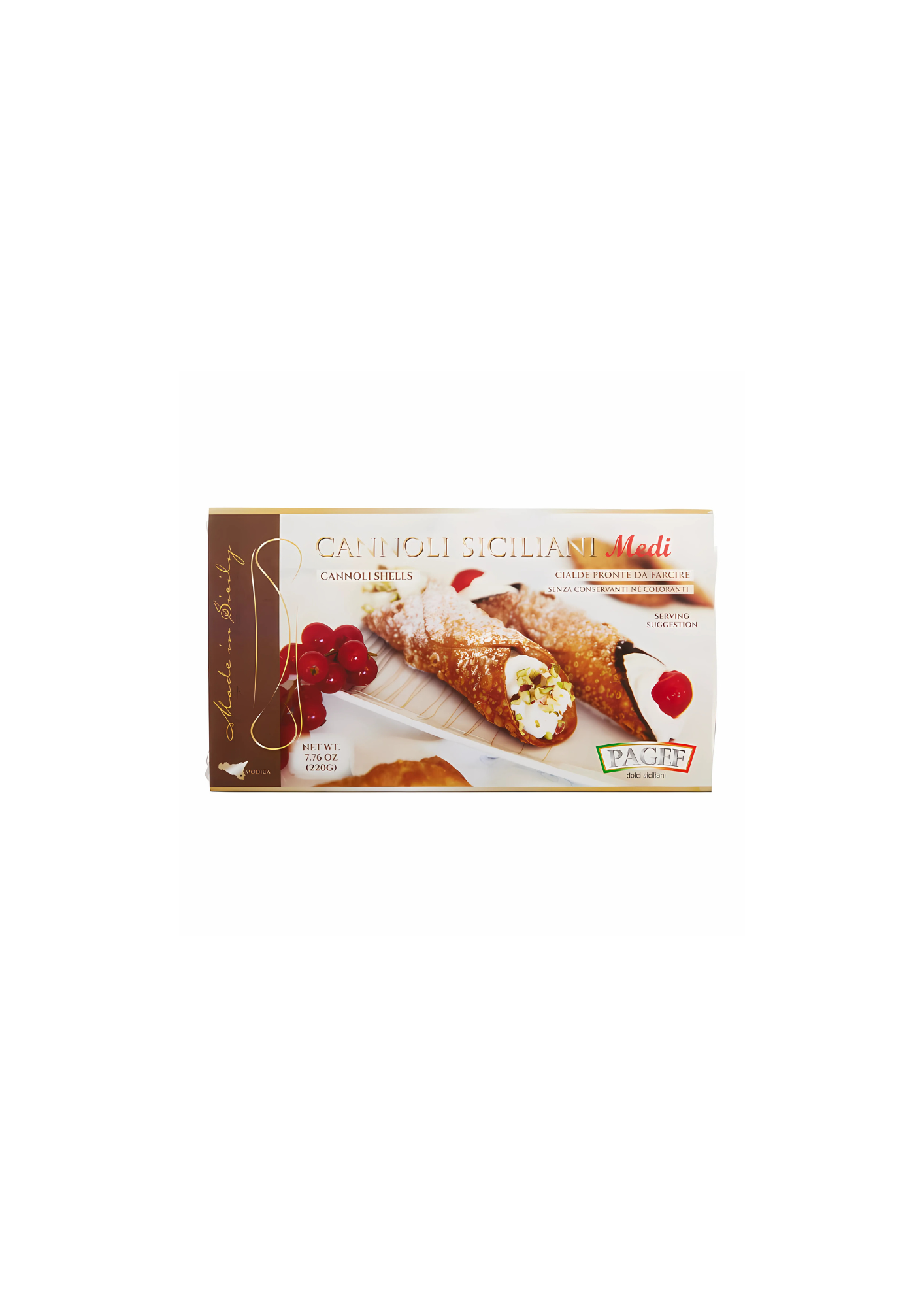 Pagef Cannoli Siciliani Medi 220G