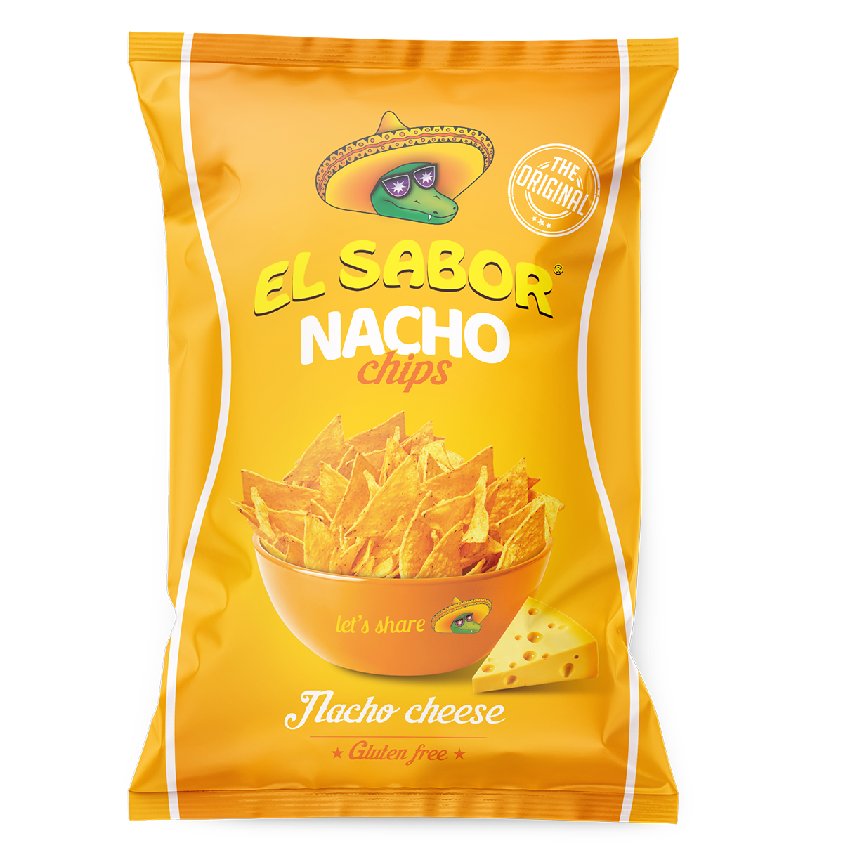 Nachos O Smaku Serowym 100G El Sabor