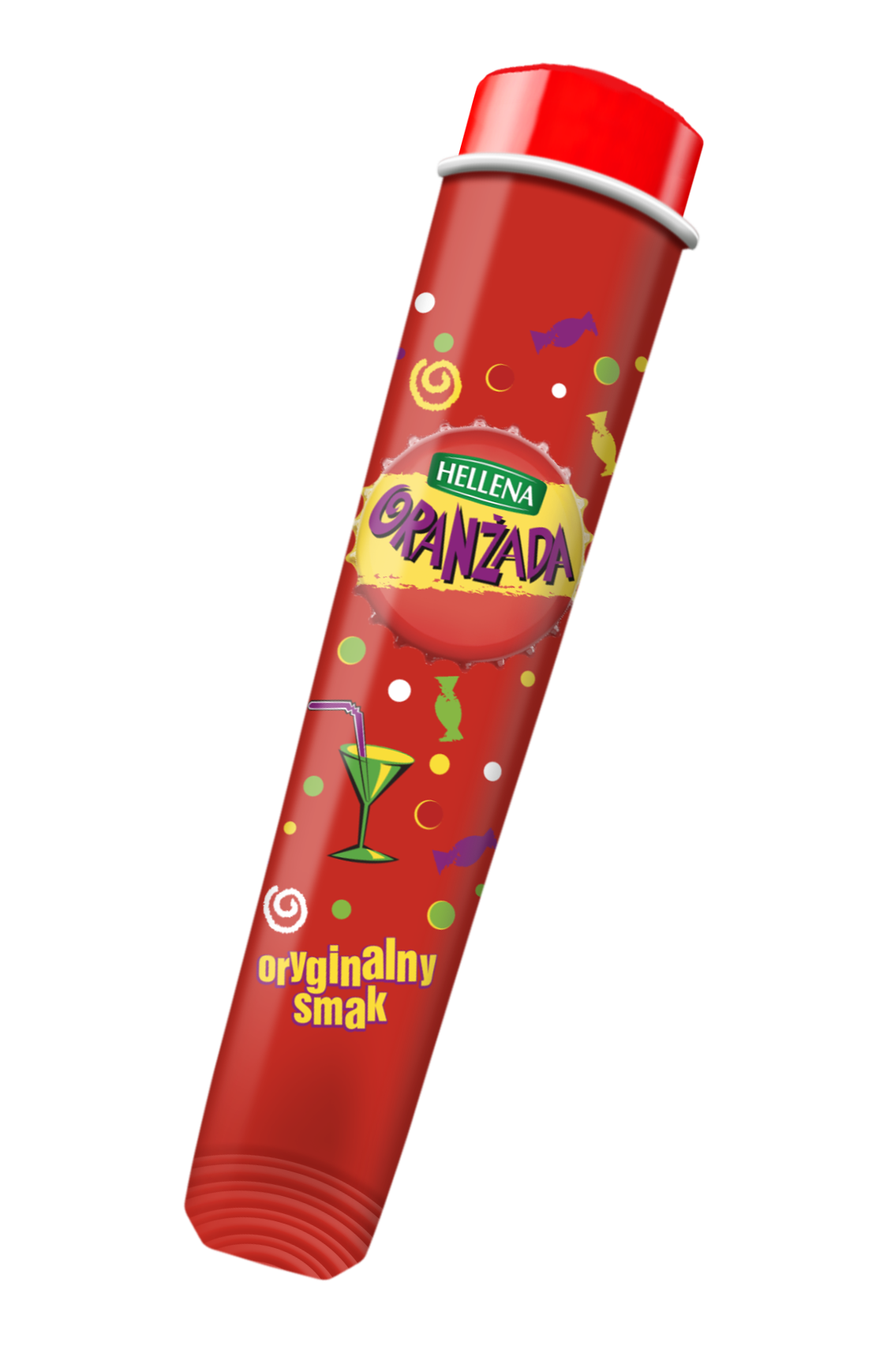 Hellena Lody Oranżada Tuba 100Ml