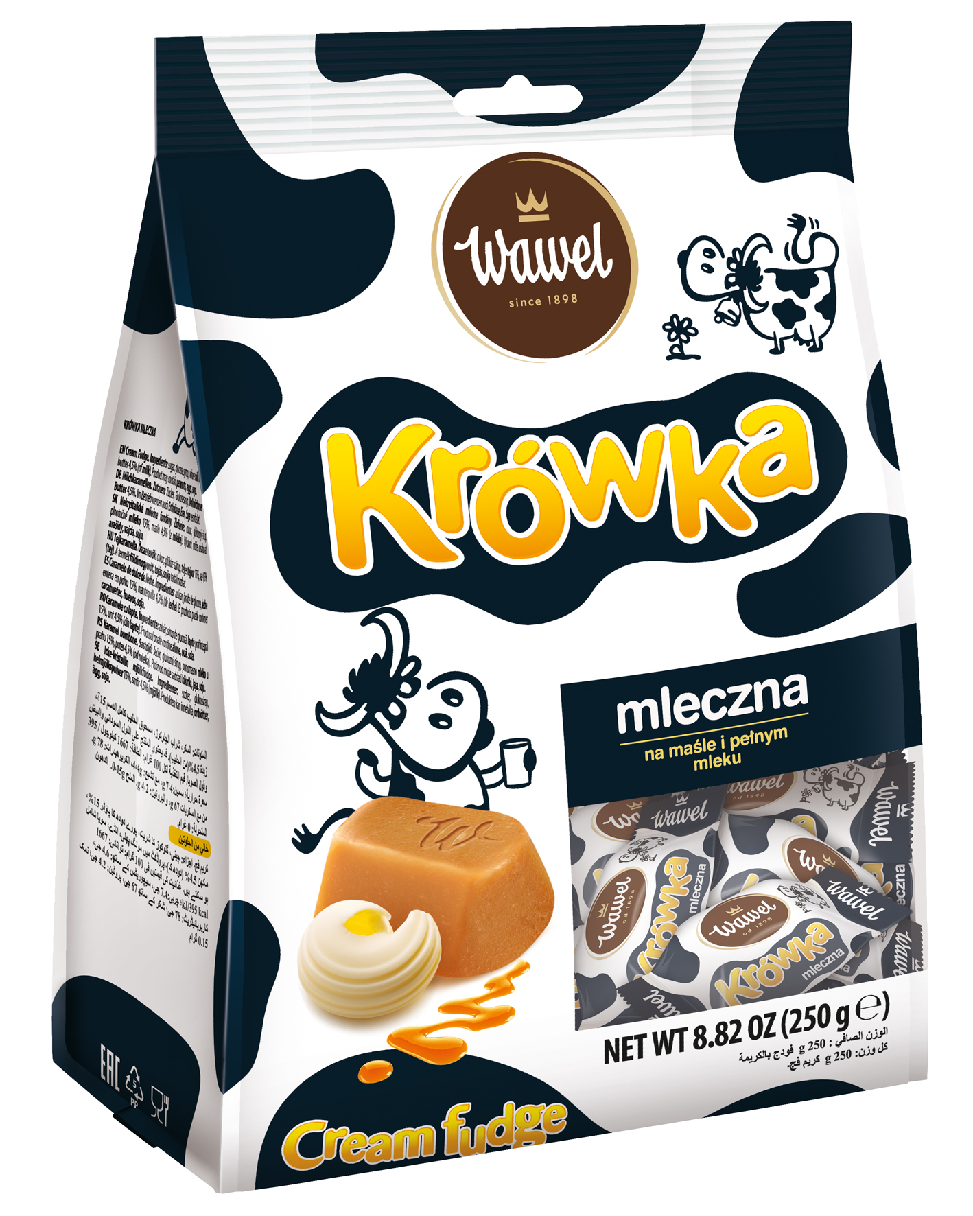 Wawel Krówka Mleczna 250G