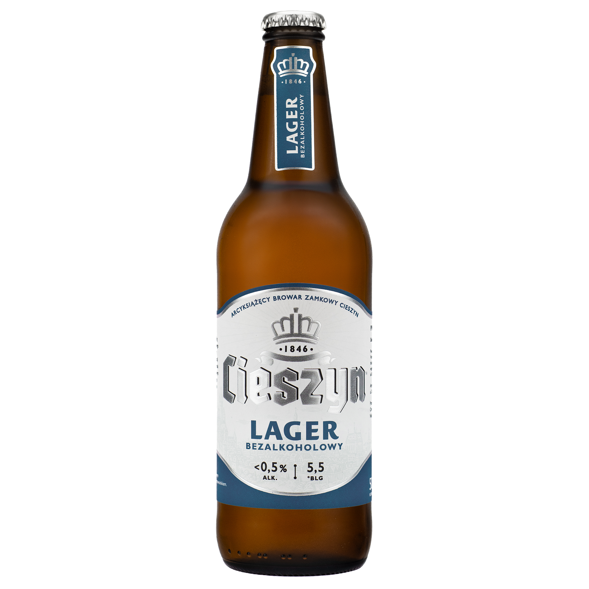 Browar Zamkowy Cieszyn Lager Bezalkoholowe 500 Ml