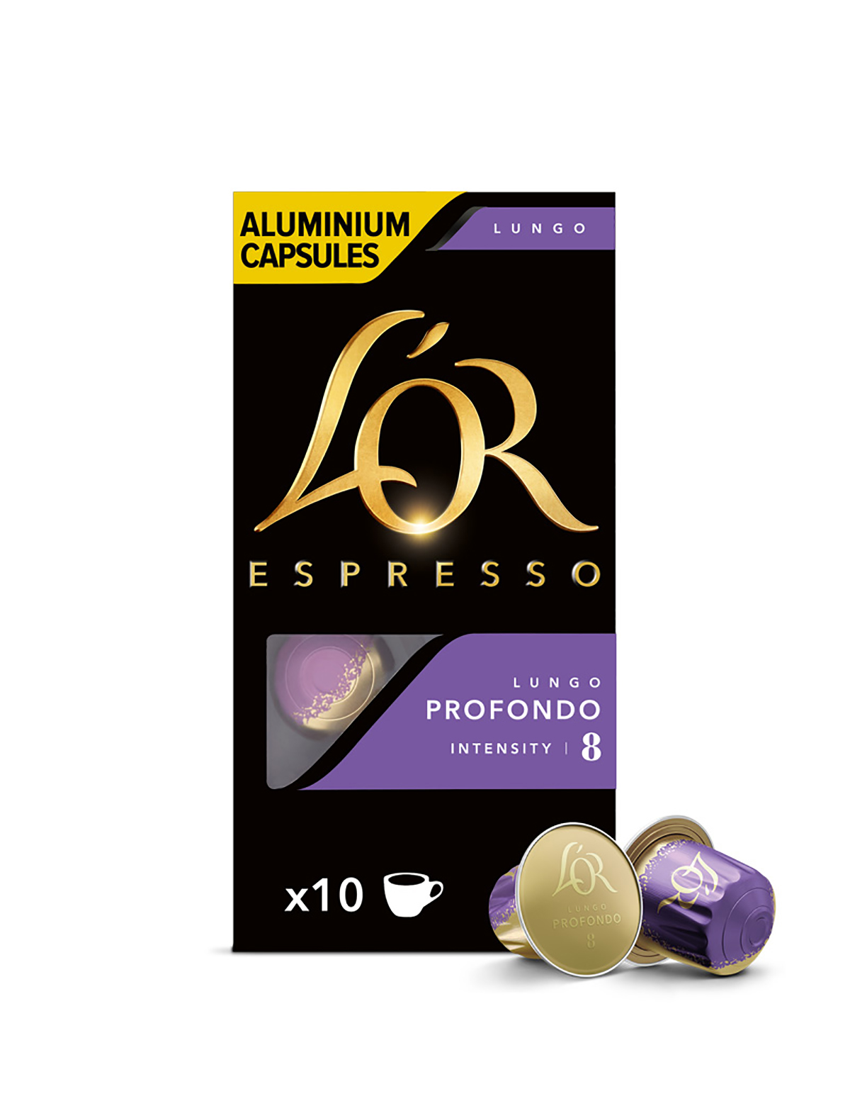 L'Or Espresso Lungo Profondo Kawa Mielona W Kapsułkach 10 Kapsułek 52G