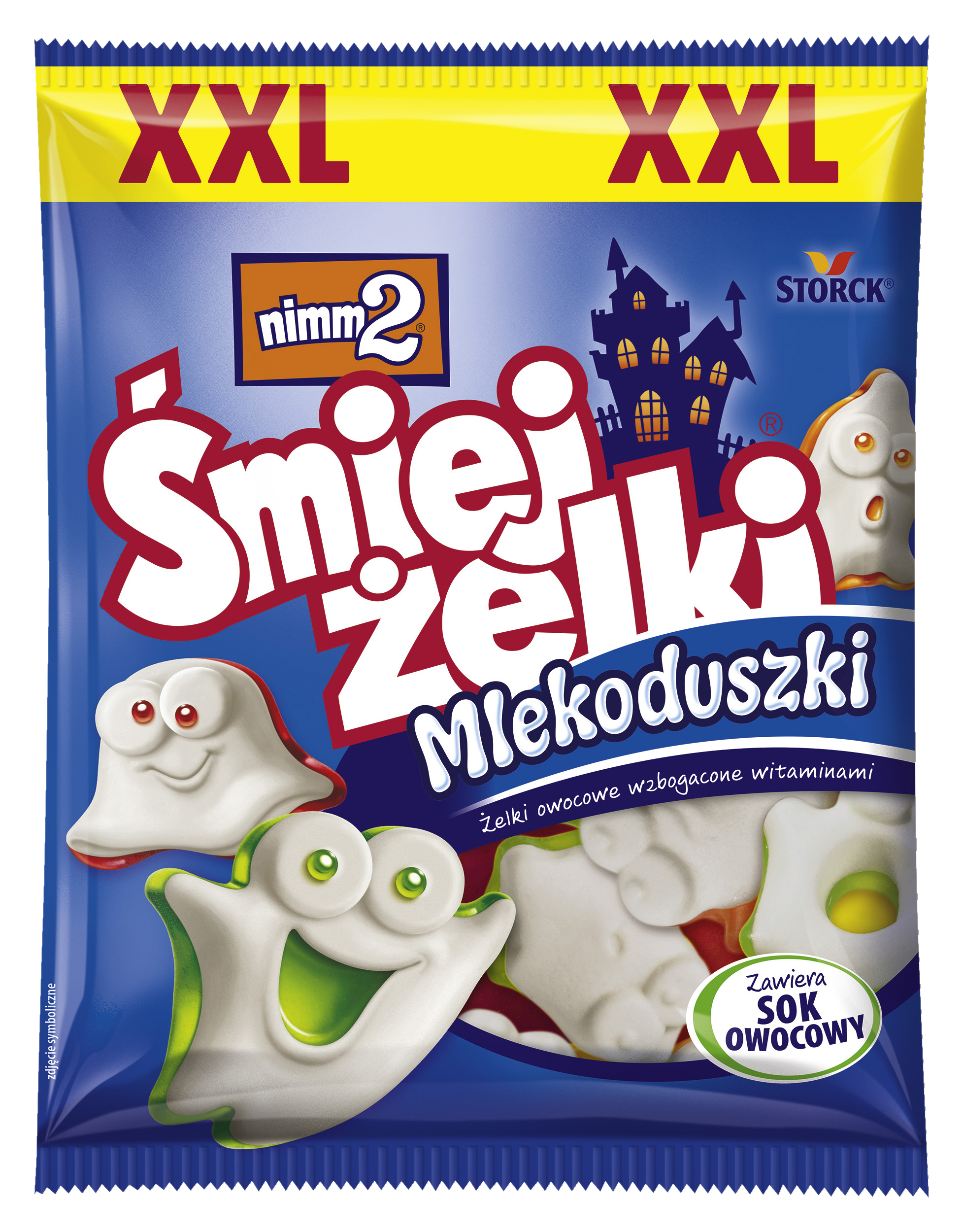 Nimm2 Śmiejżelki Mlekoduszki 165G