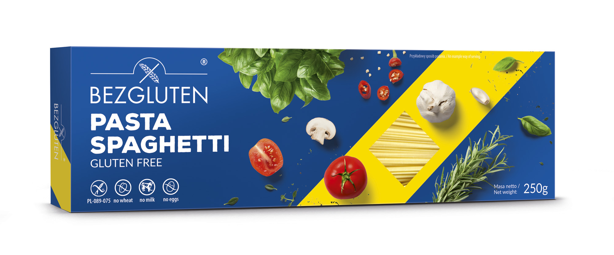 Makaron Spaghetti Bezglutenowy Bezgluten 250 G