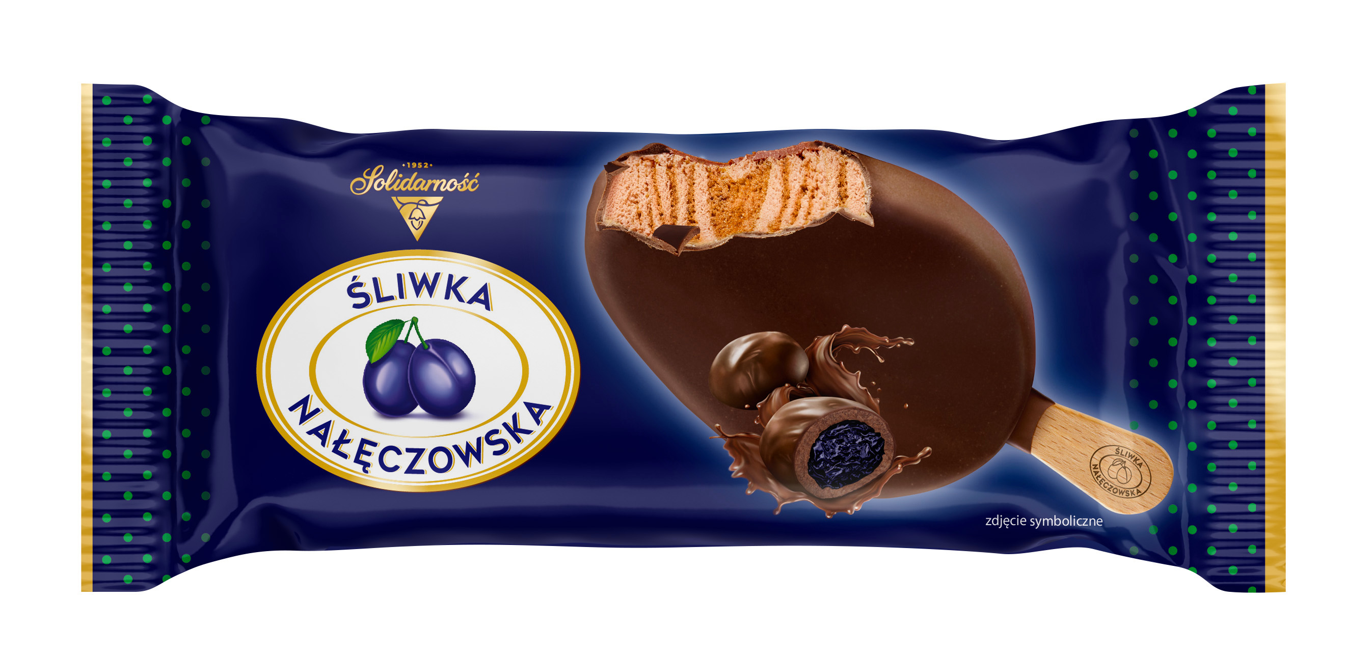 Solidarność Lody Śliwka Nałęczowska 100Ml