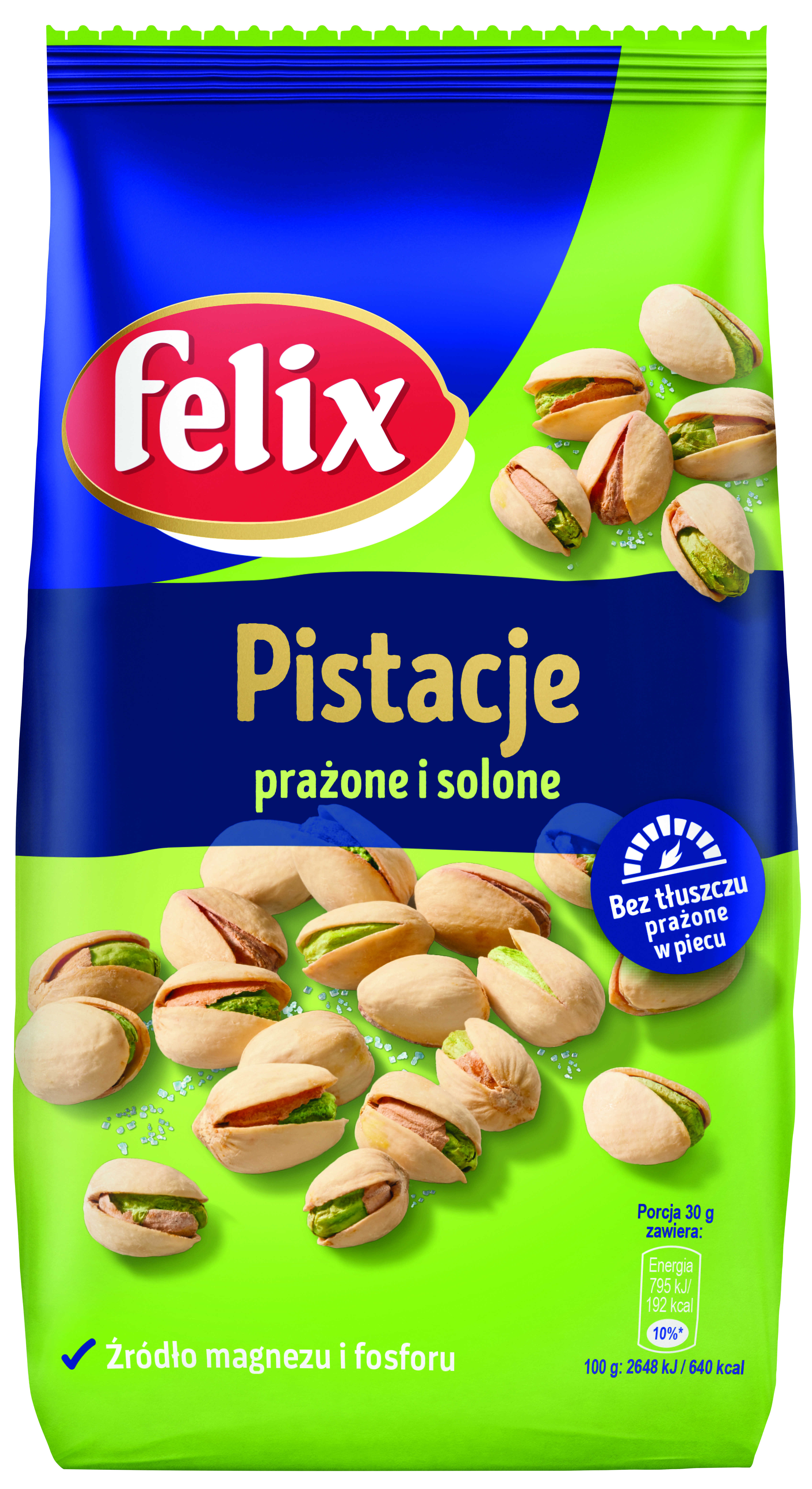 Felix Pistacje Smażone Solone 180G