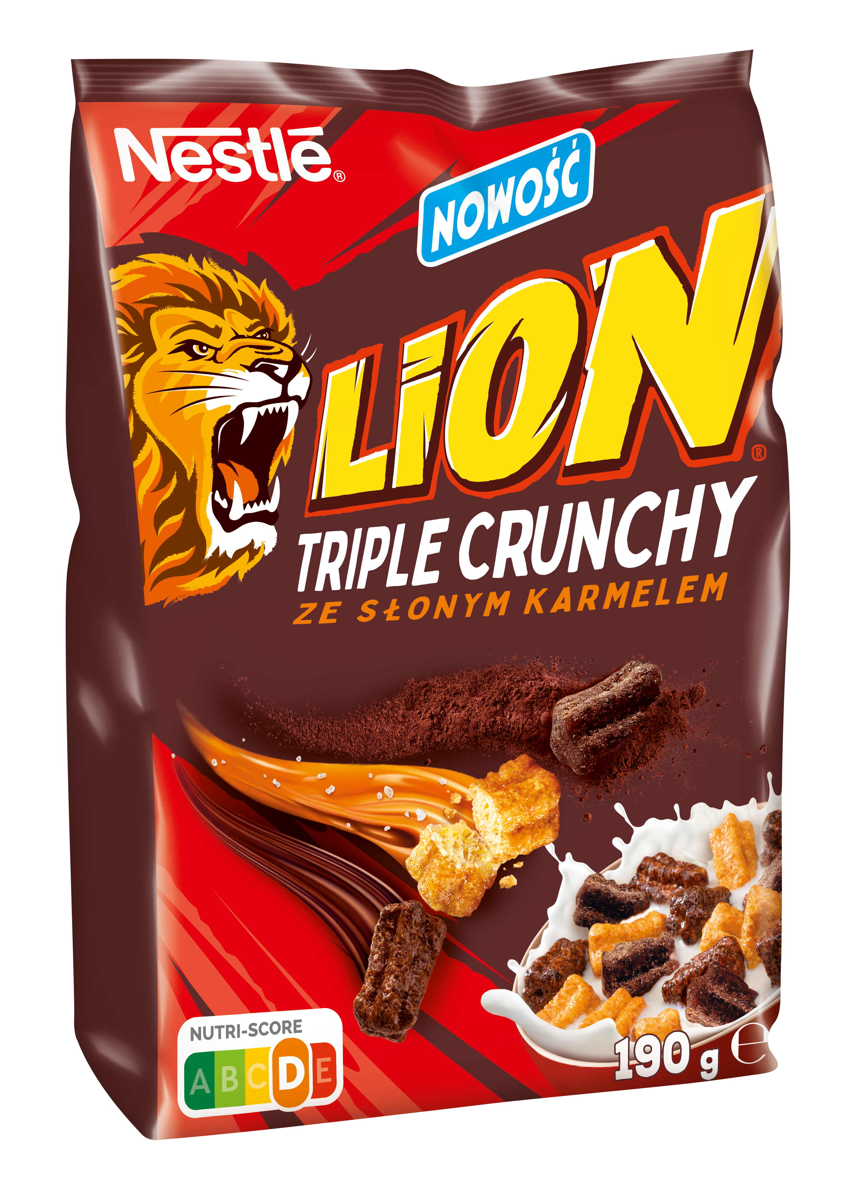 Nestle Lion Triple Crunchy 190G