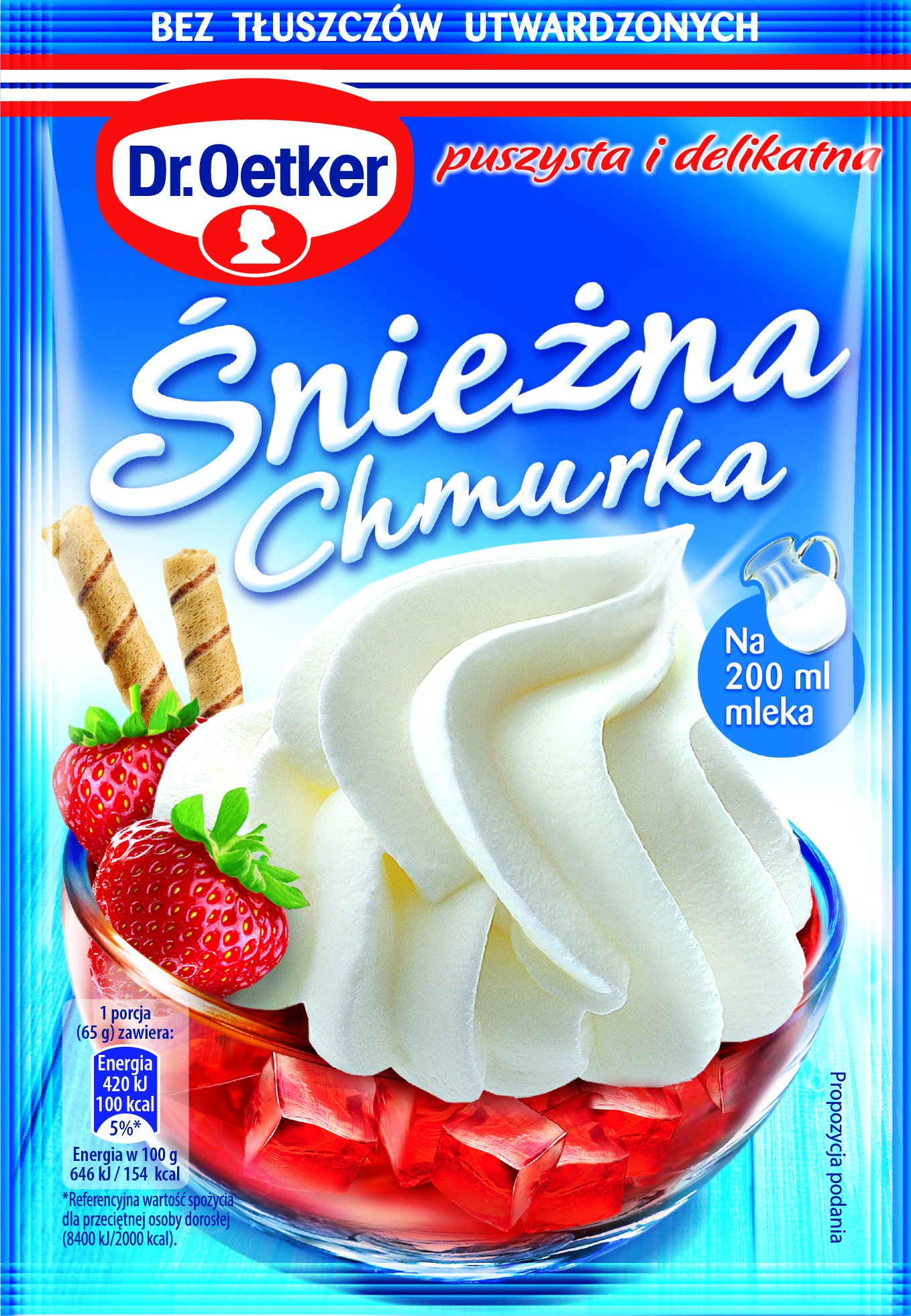 Dr. Oetker Śnieżna Chmurka 60 G