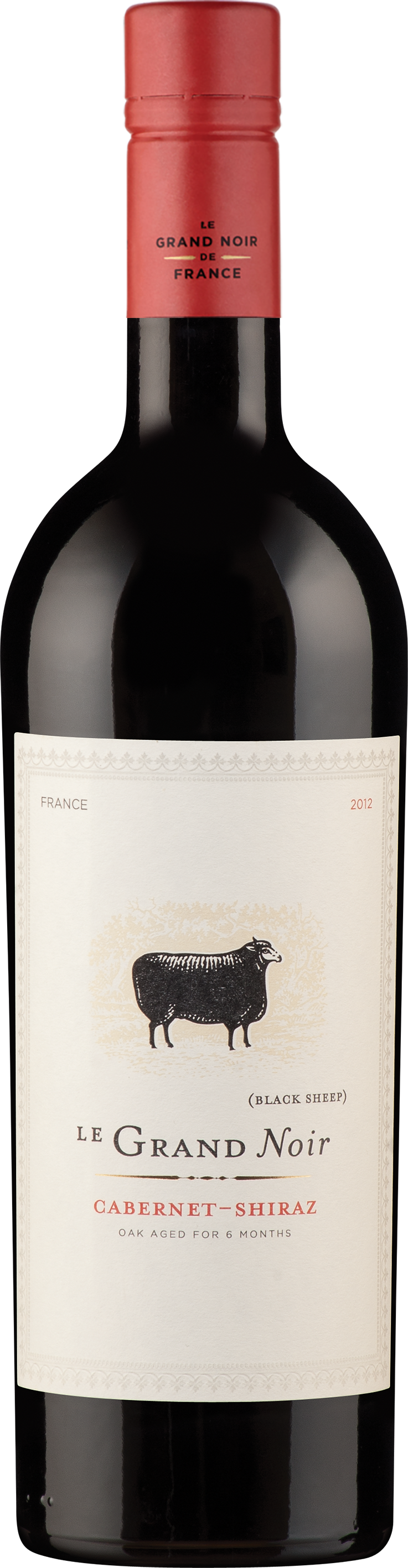 Grand Noir Igp Pays D'Oc Cabernet Sauvignon Shiraz Czerwone Wytrawne 750 Ml