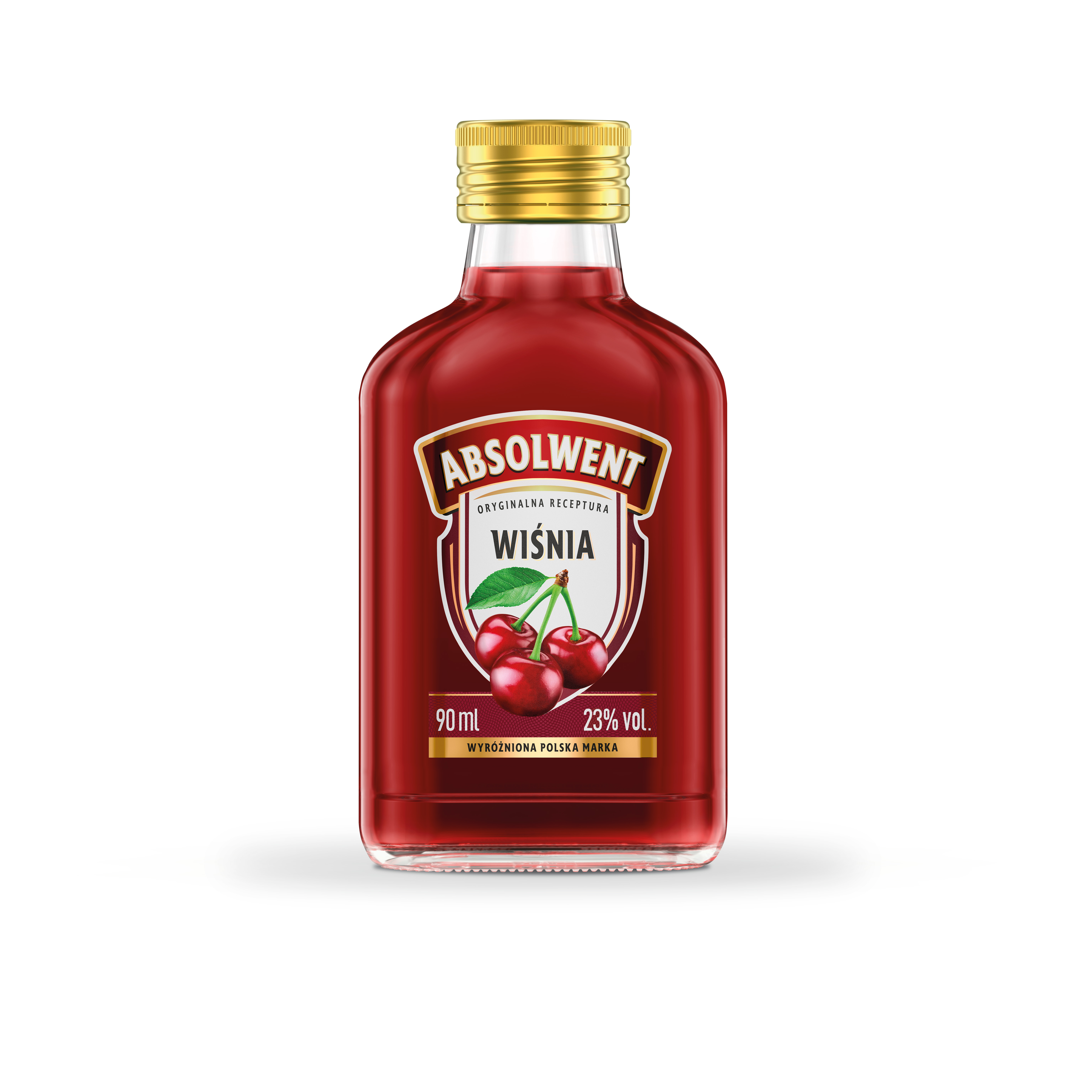 Likier Absolwent Wiśnia 23% 90Ml