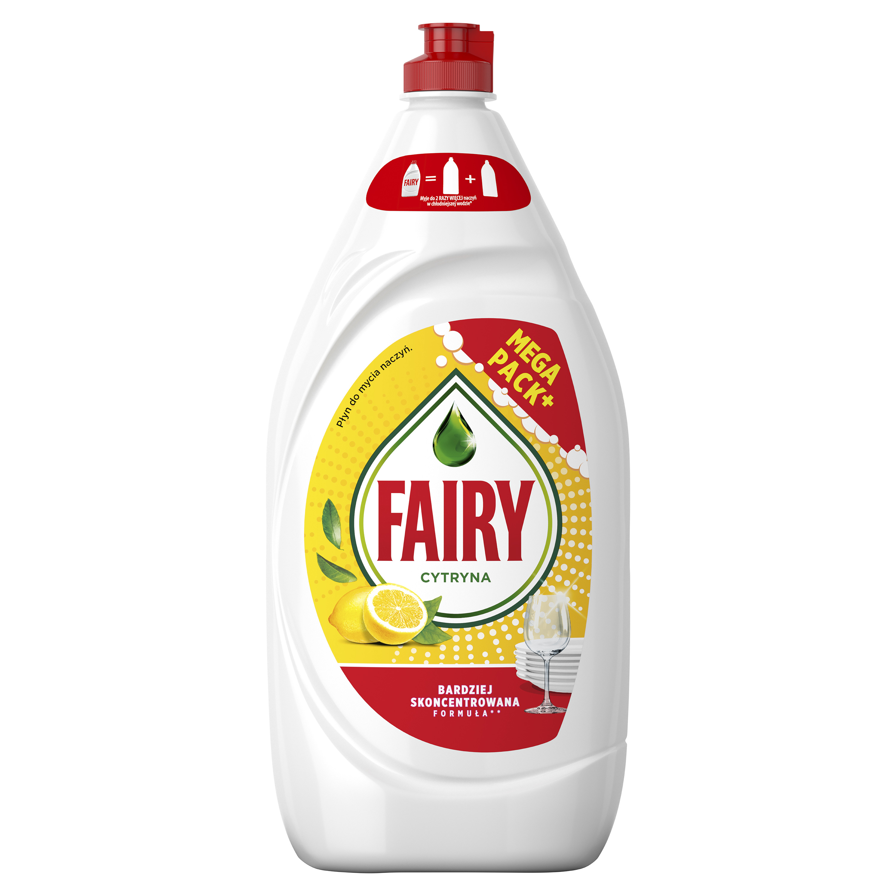 Fairy Base Cytryna Płyn Do Mycia . Bez Namaczania, Bez Tłuszczu, Bez Problemu 1350 Ml