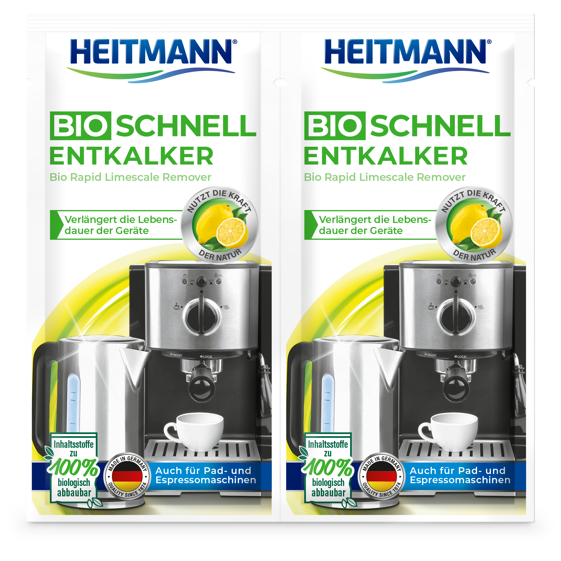 Heitmann Odkamieniacz Bio-Fast 2X25G