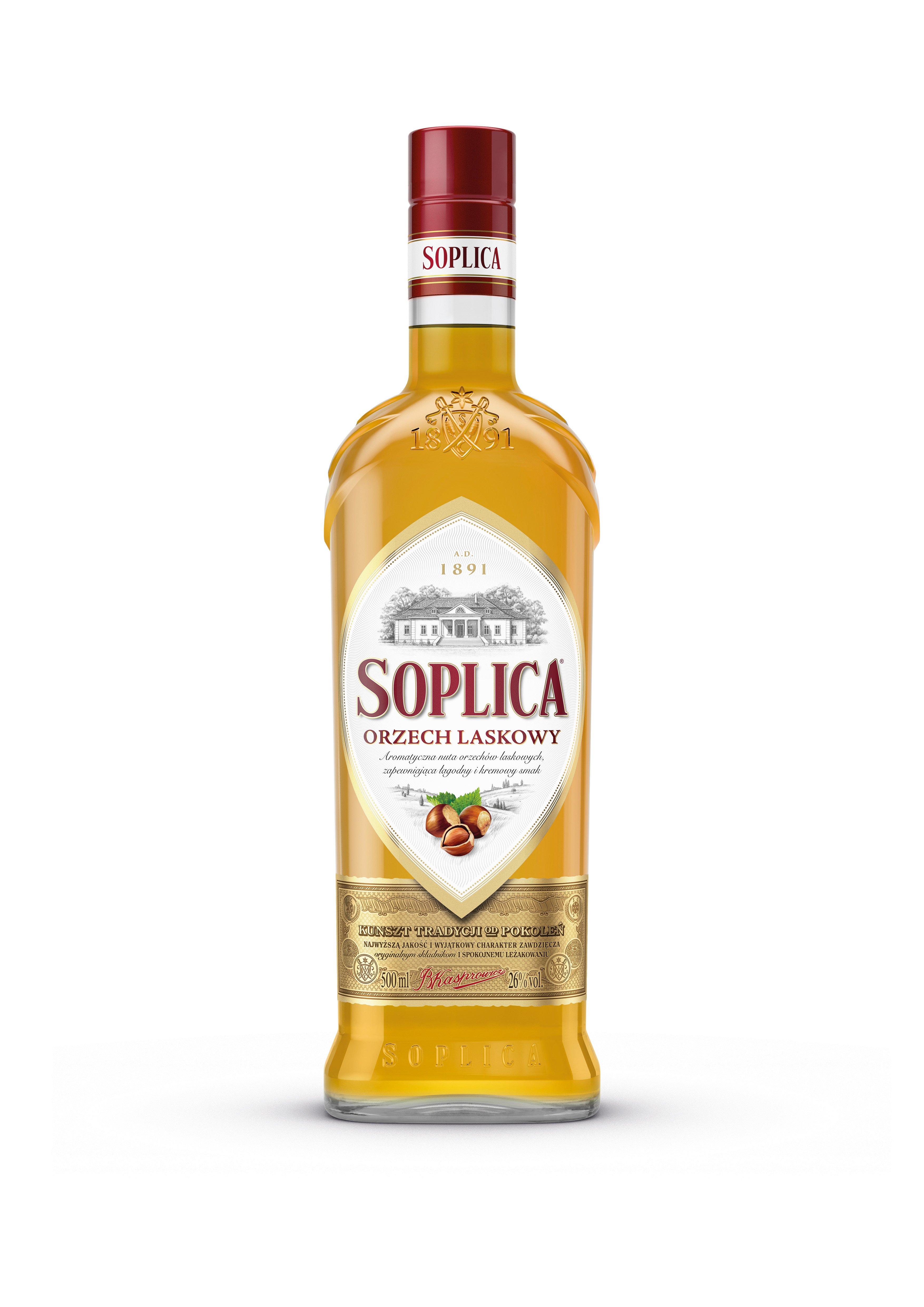 Likier Soplica Orzech Laskowy 26 % 500 Ml