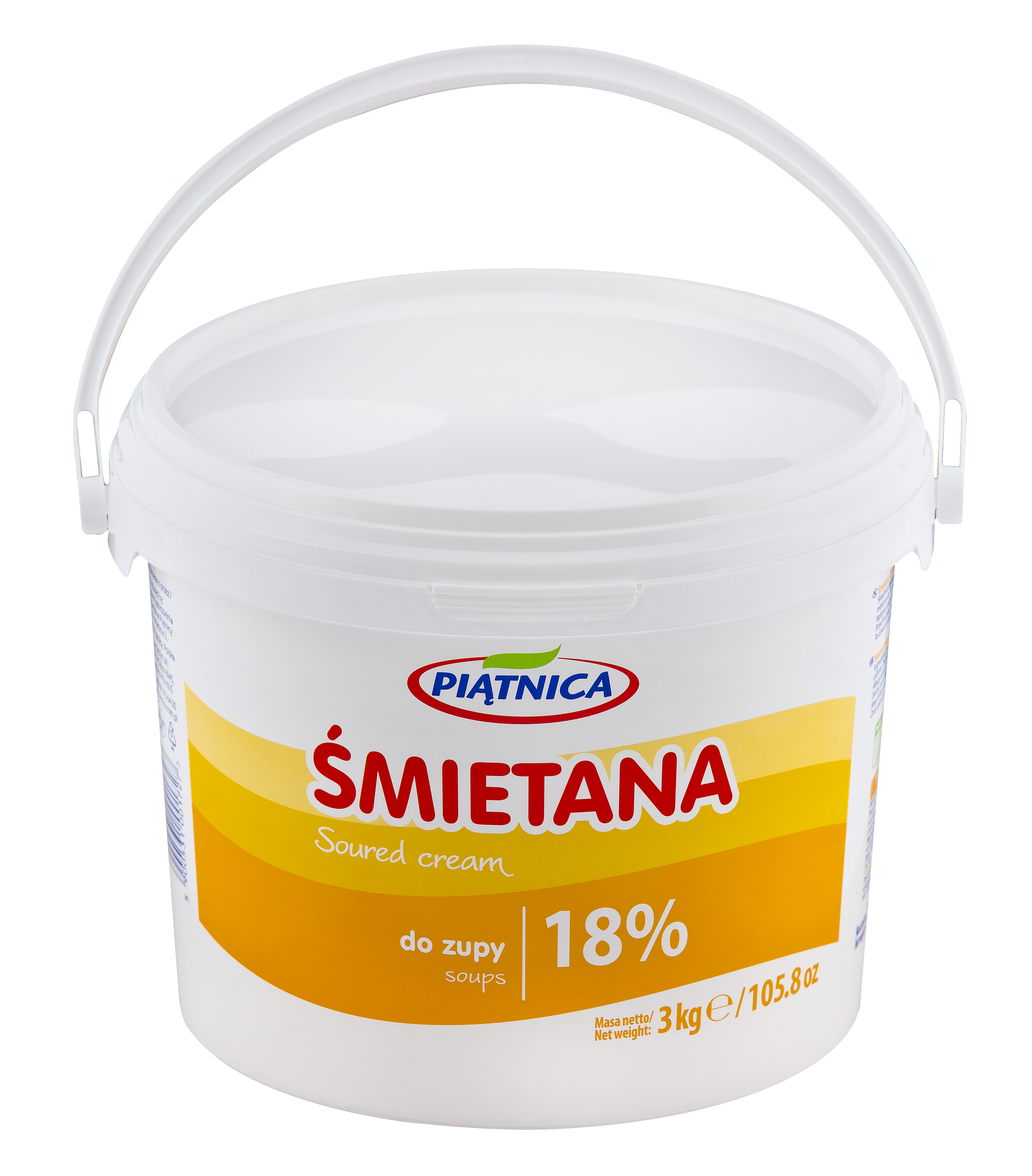 Piątnica Śmietana 18% 3 Kg Horeca