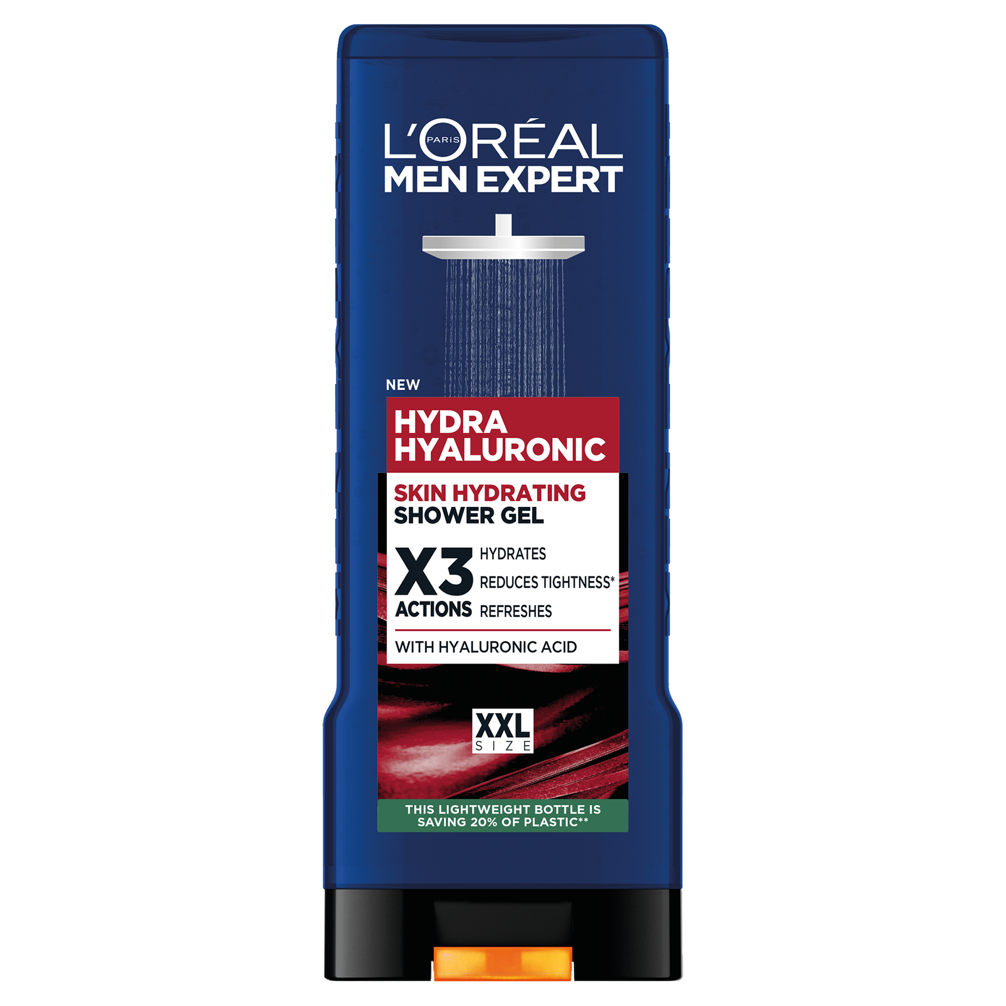 L'Oréal Paris Men Expert Hydra Hyaluronic Nawilżający Żel Pod Prysznic , 400 Ml