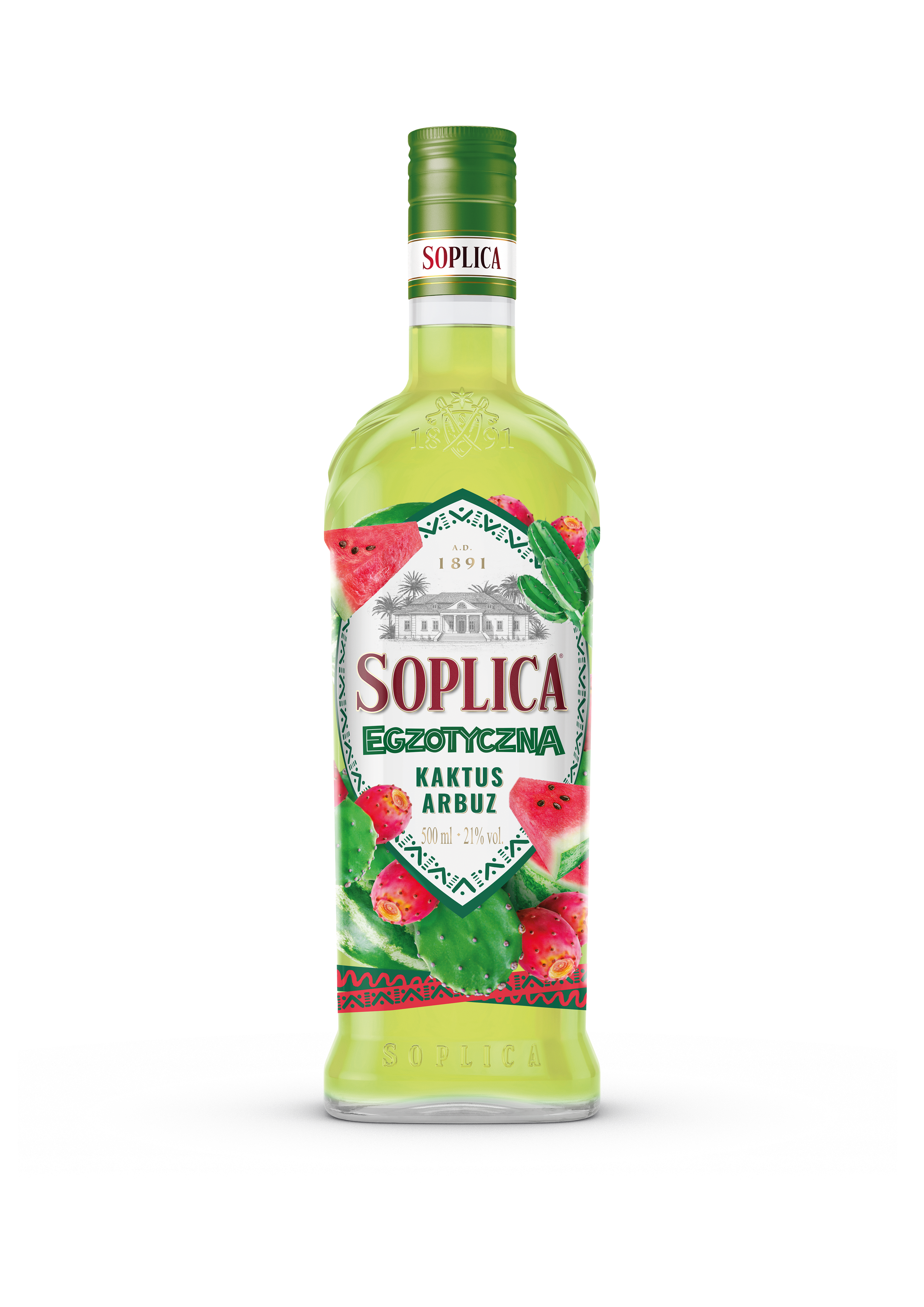 Soplica Kaktus Arbuz 500Ml 21%
