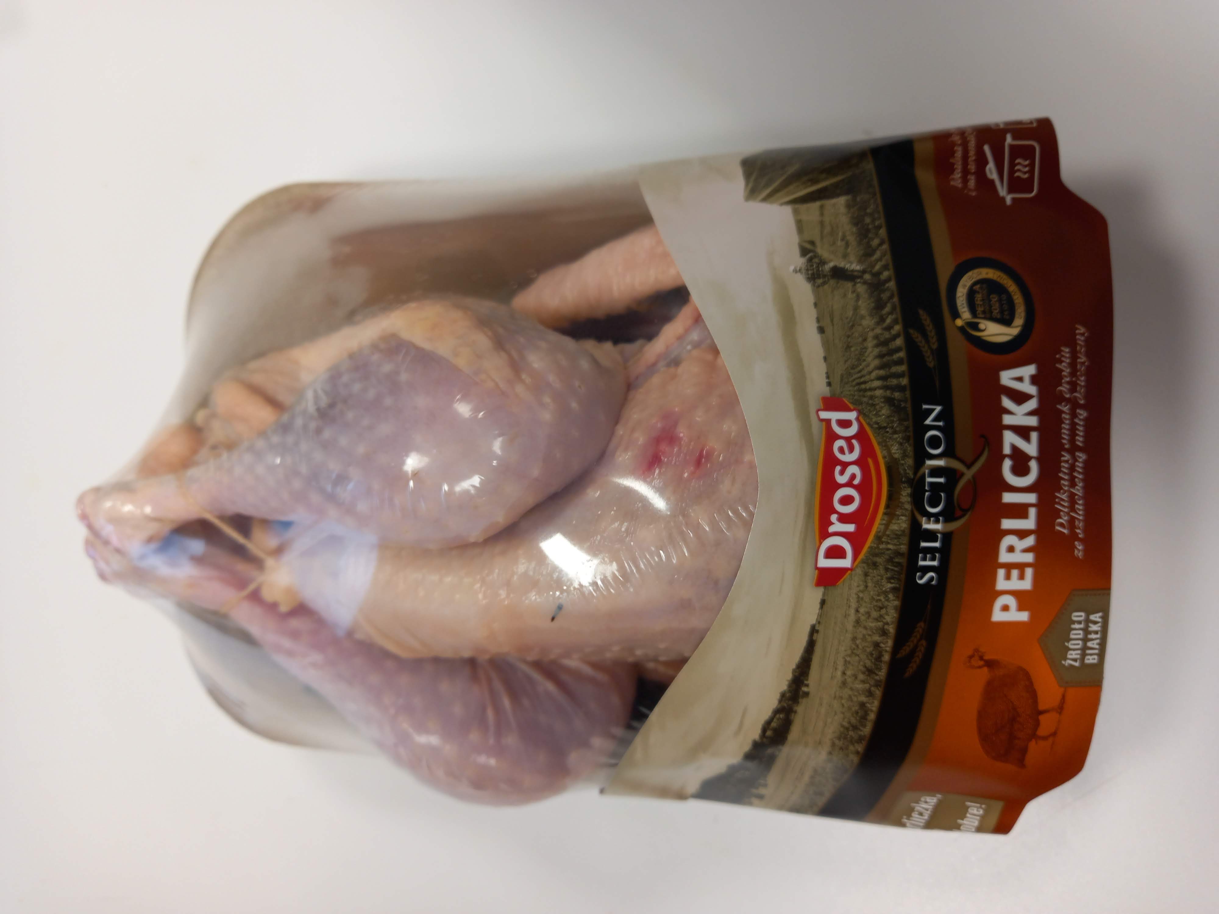 Perliczka, Drosed Patroszona Bez Podrobów, Klasa A, Świeża Ok. 1,2 Kg ,