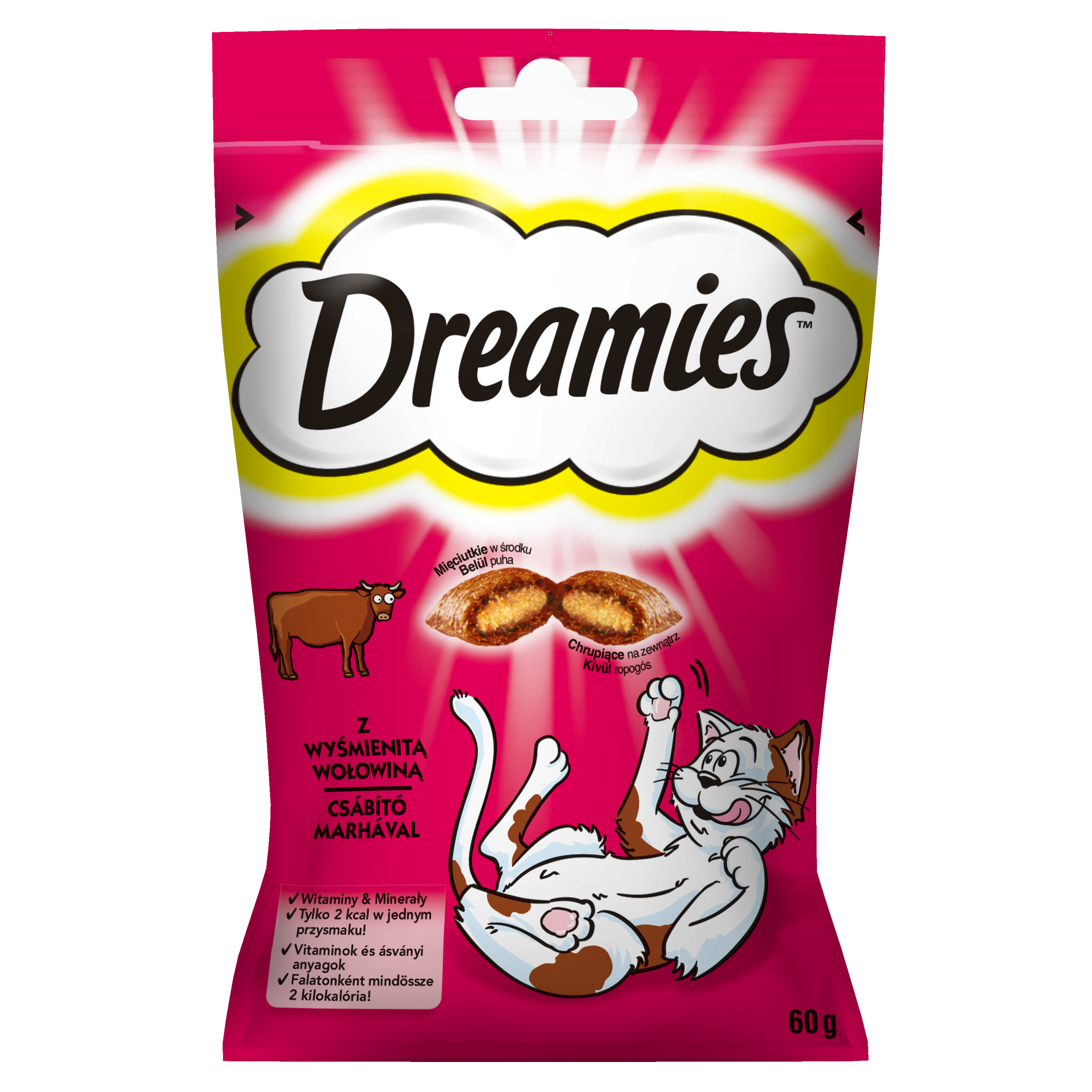 Dreamies Z Wołowiną 60 G