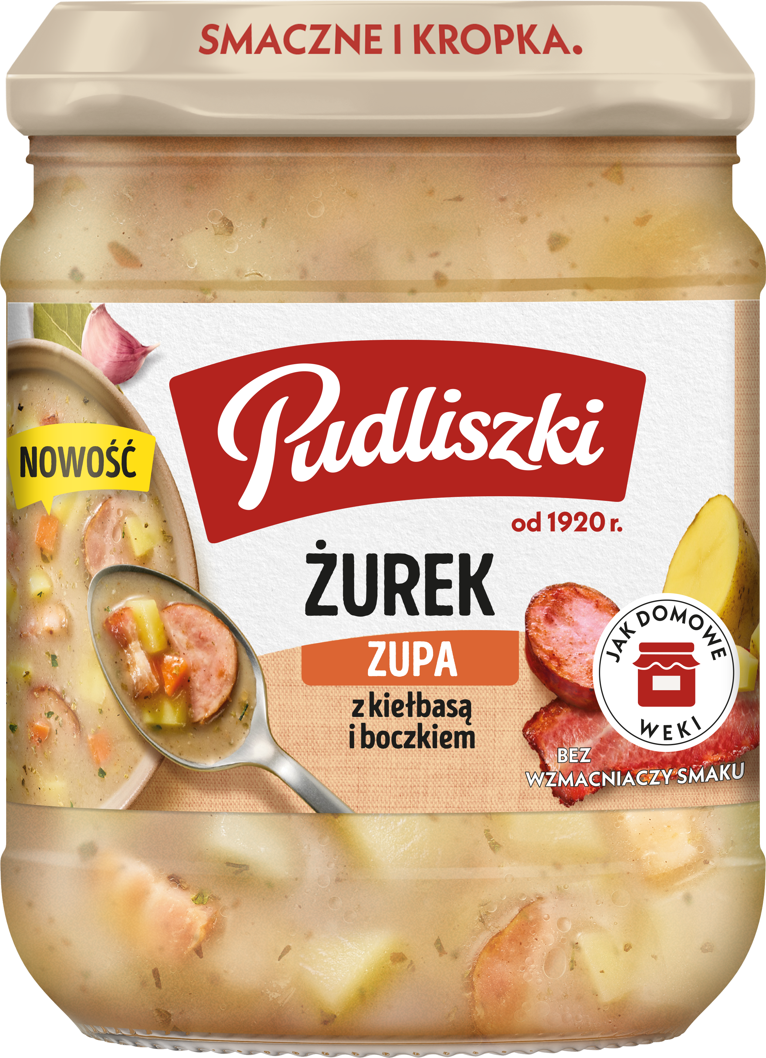 Zupa Żurek Z Kiełbasą I Boczkiem Pudliszki 440G