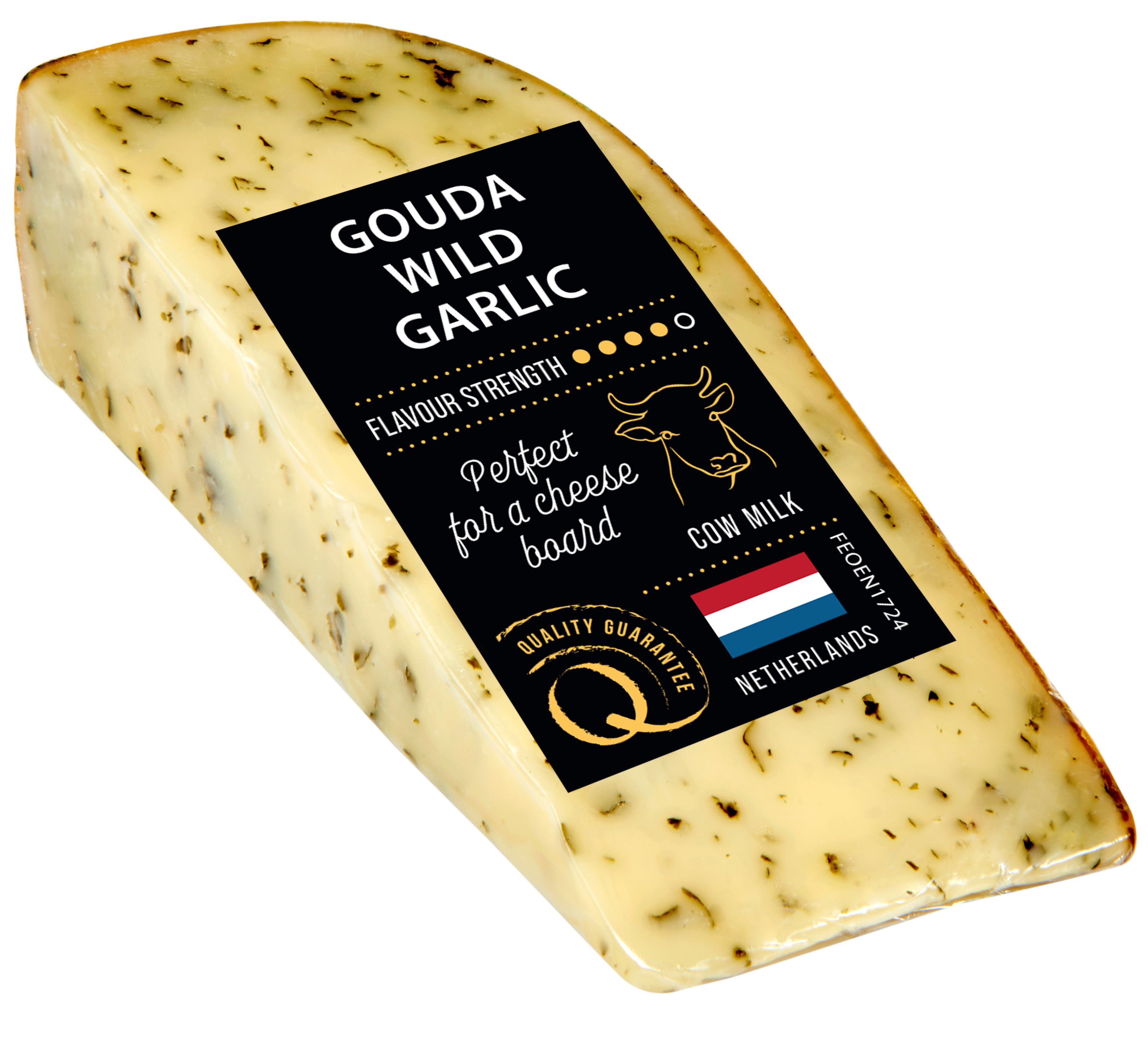 Deli Q Gouda Dziki Czosnek 130G