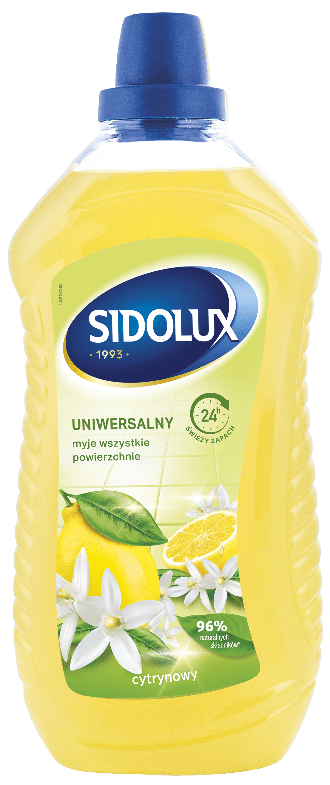 Sidolux Płyn Do Mycia Podłóg Uniwersalny Cytryna 1 L